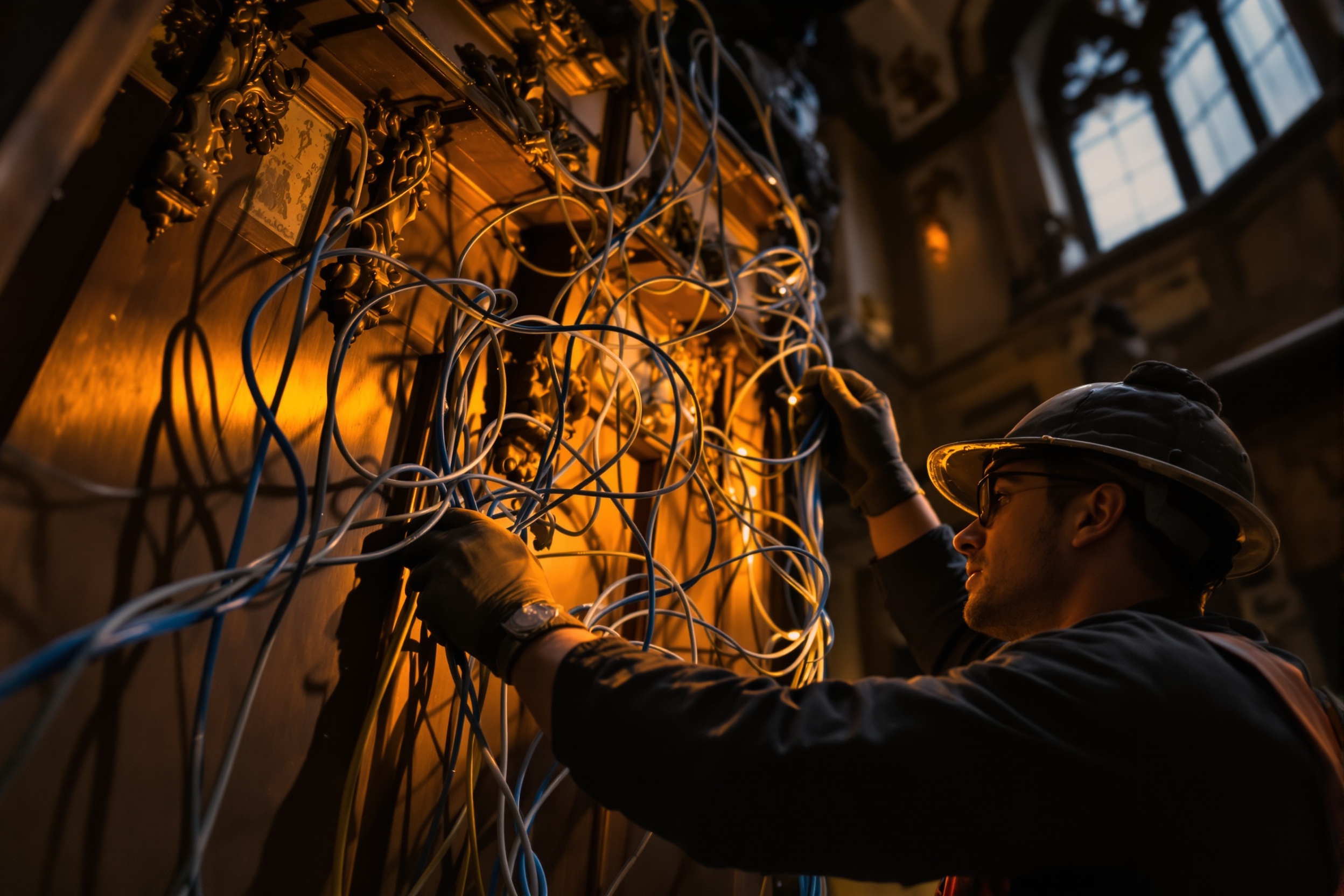 House rewiring Morningside Edinburgh