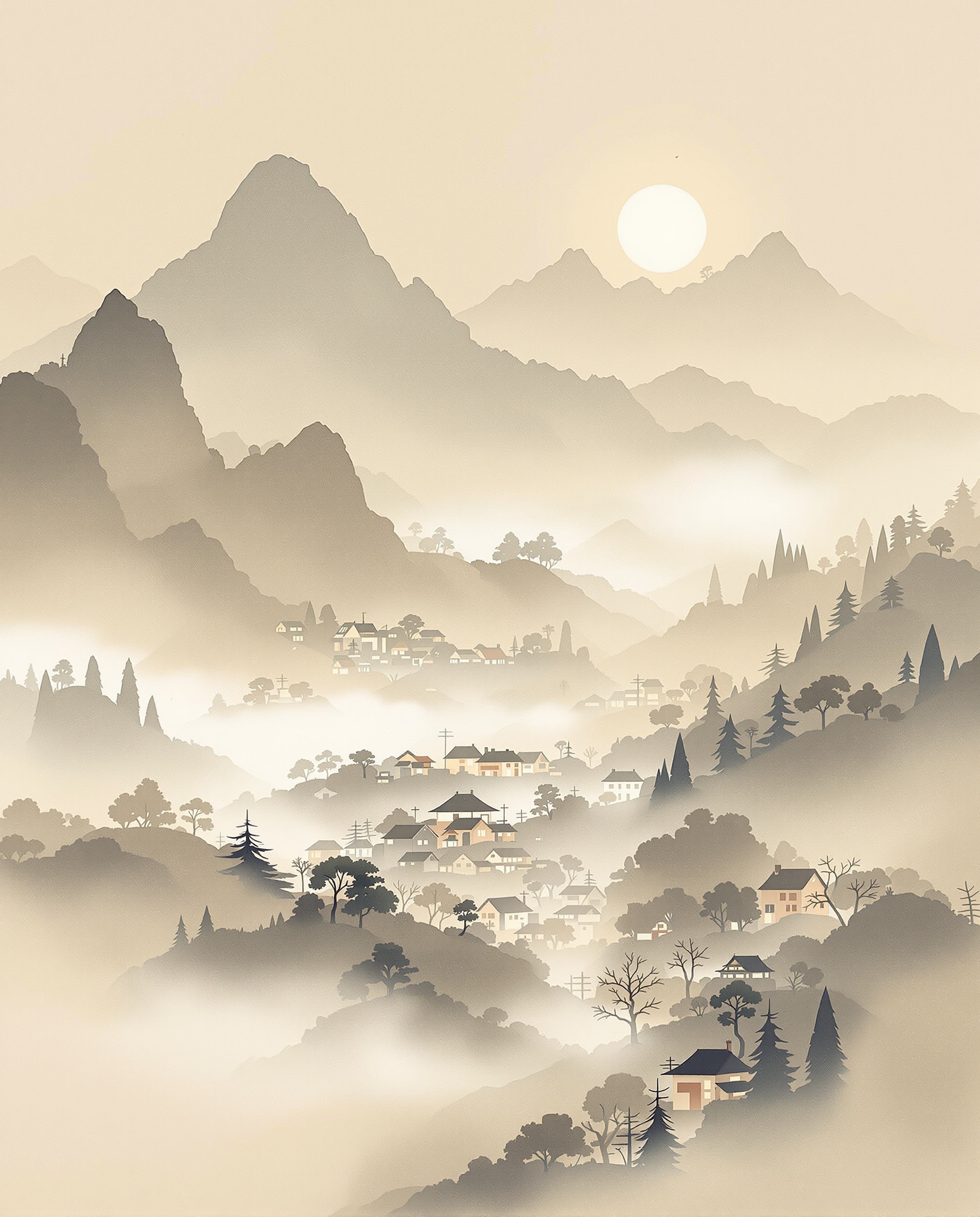 静寂の朝