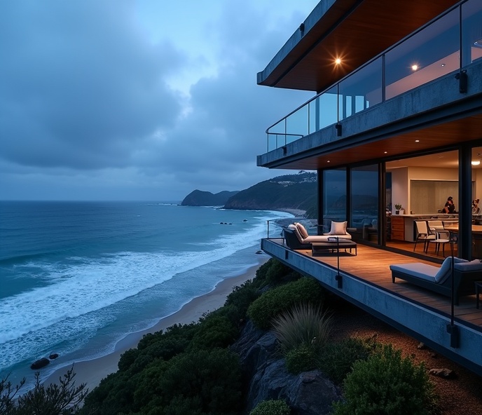 Northern Beaches coastal apartment