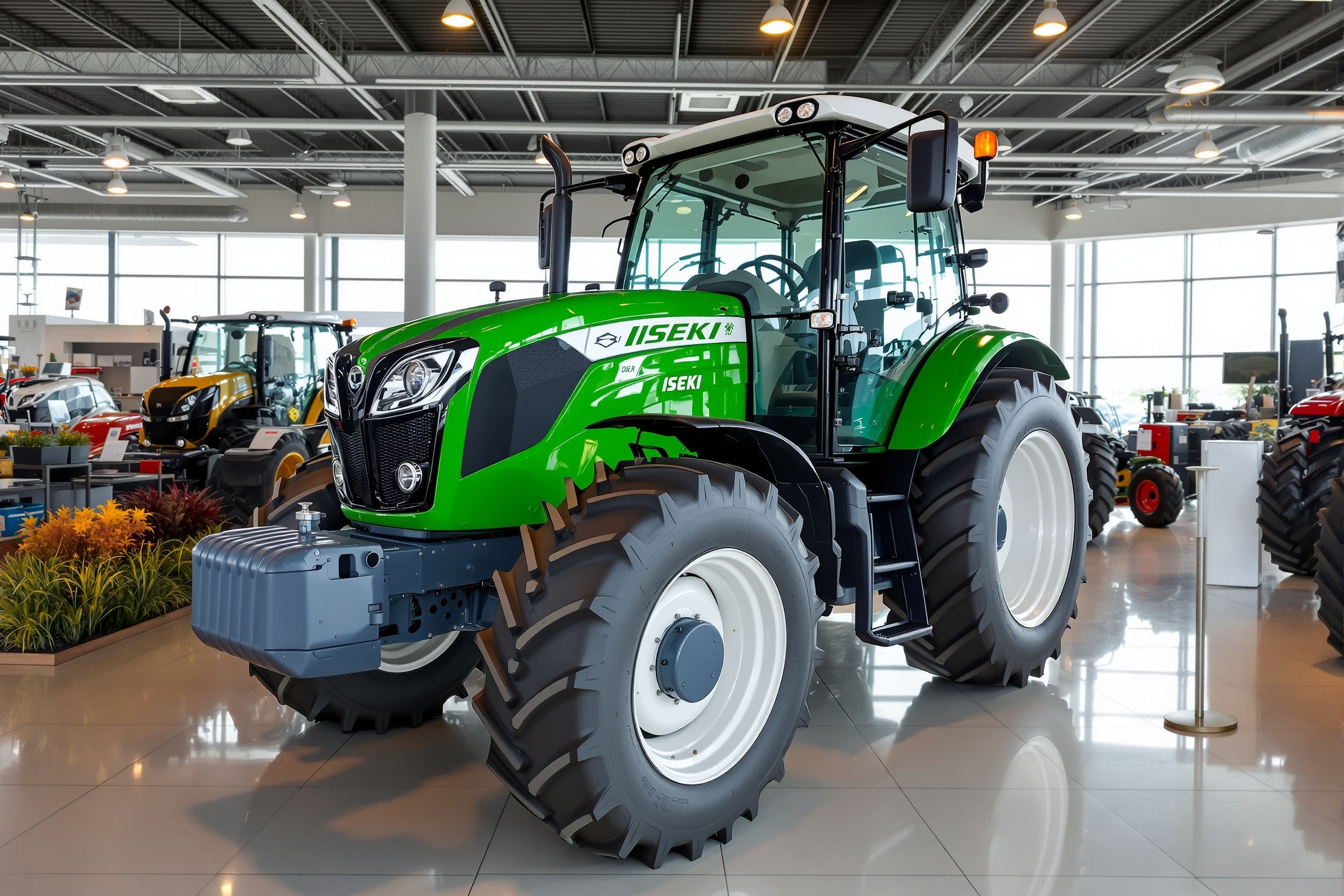 イセキ NT5シリーズ 新型トラクター展示開始