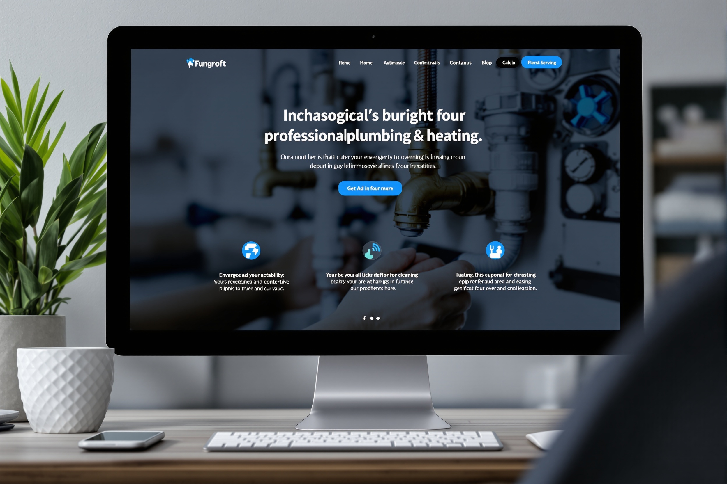 Plumbing & Heating Website