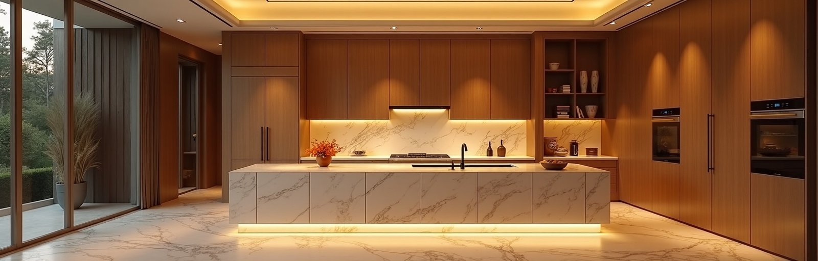 Luxury kitchen interior