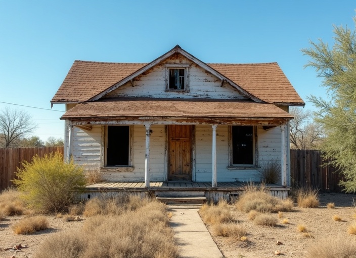Distressed property requiring repairs in El Paso