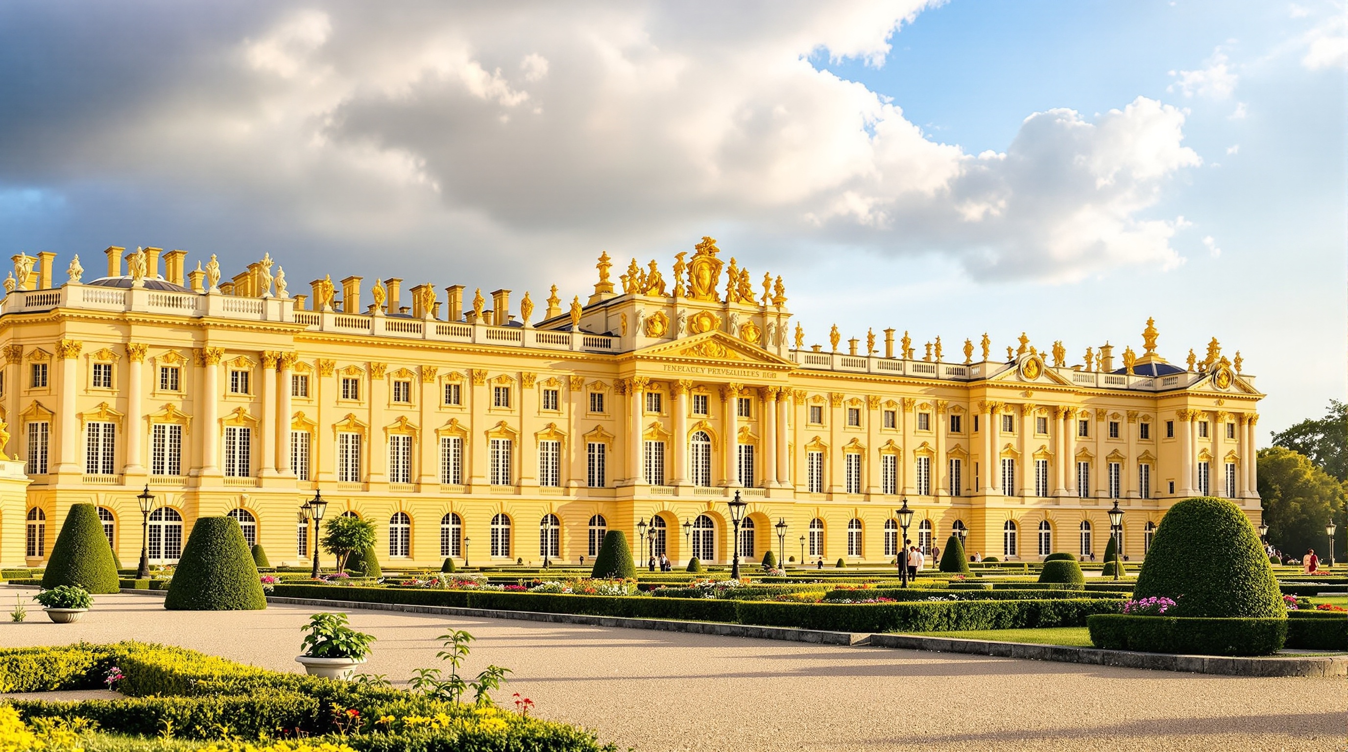 Palace of Versailles — grand baroque architecture and formal gardens near Paris