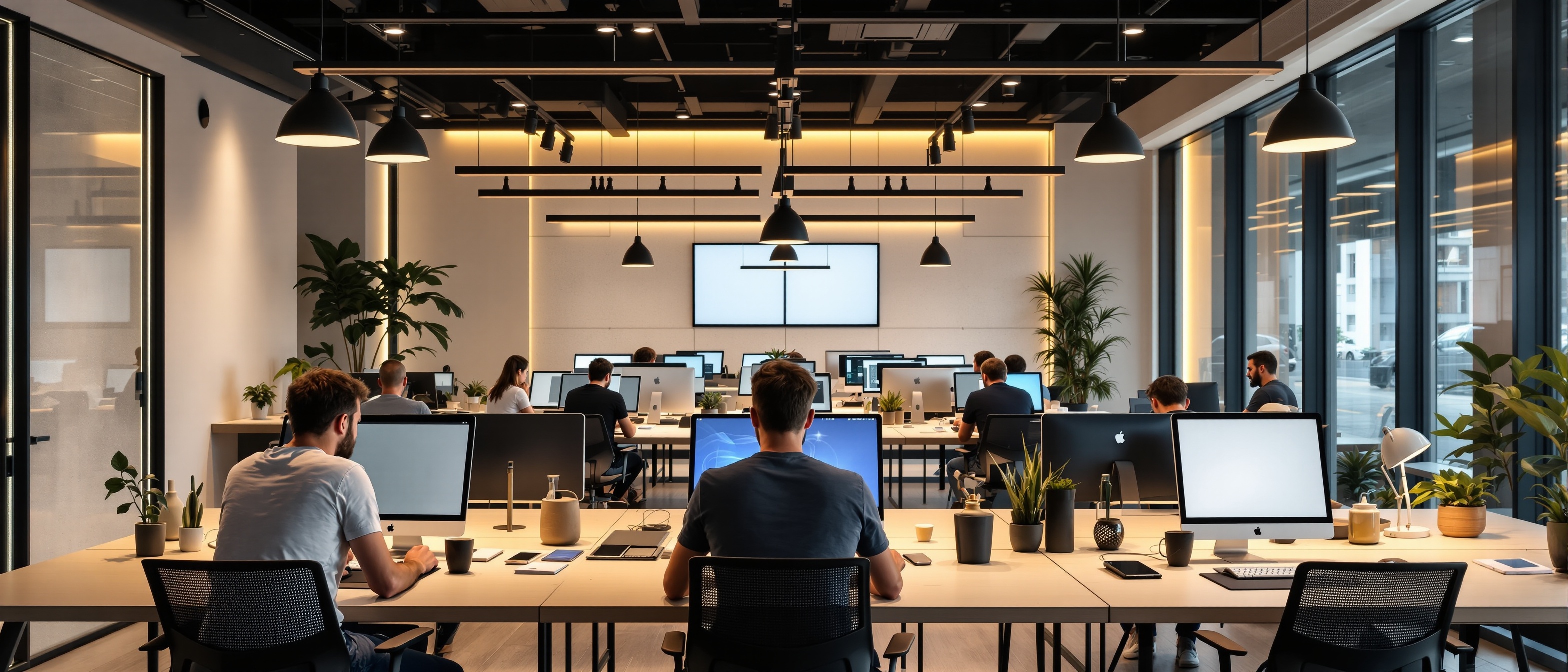 ACC Albania Tech office workspace