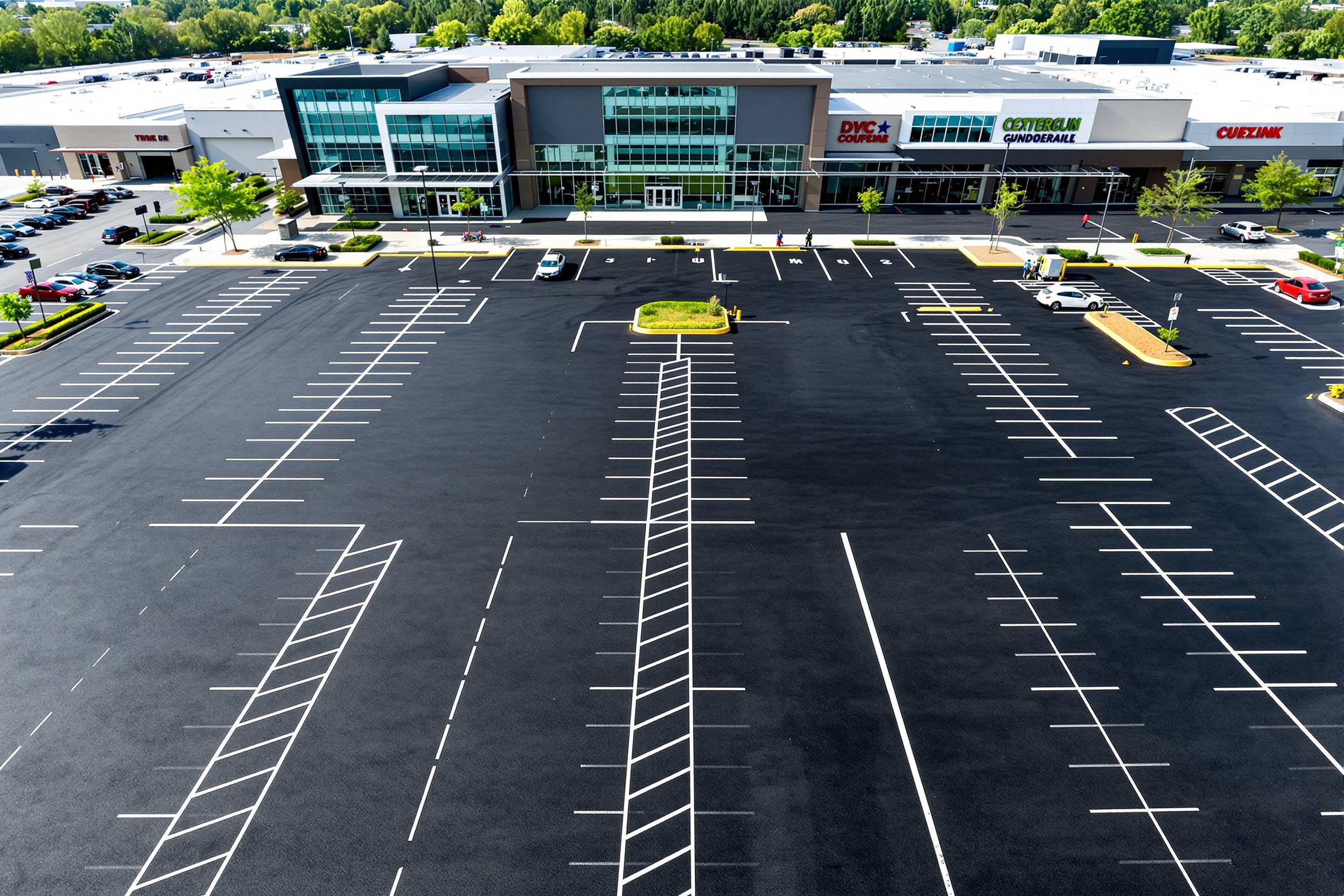 Parking Centre Commercial - Créteil