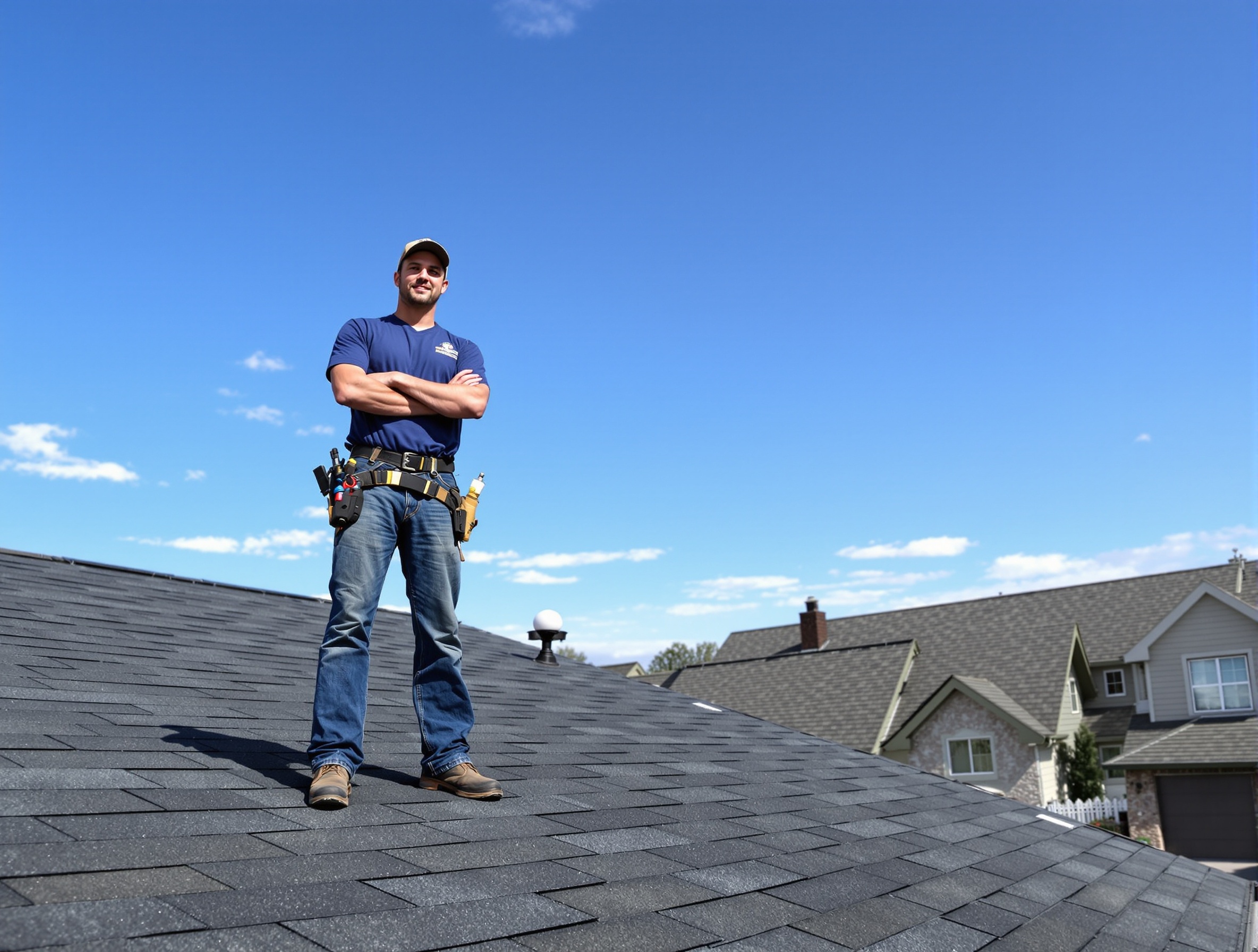 Thomas Roofing professional crew