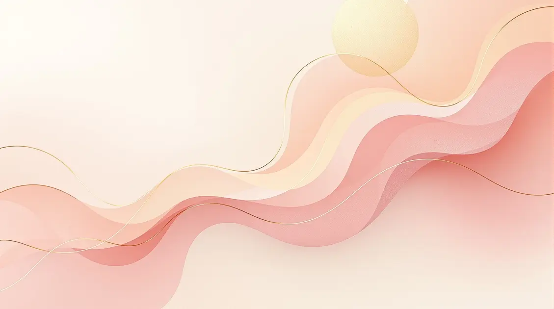 Abstract illustration representing hormonal health and women wellness Abstract illustration representing hormonal health and women wellness
