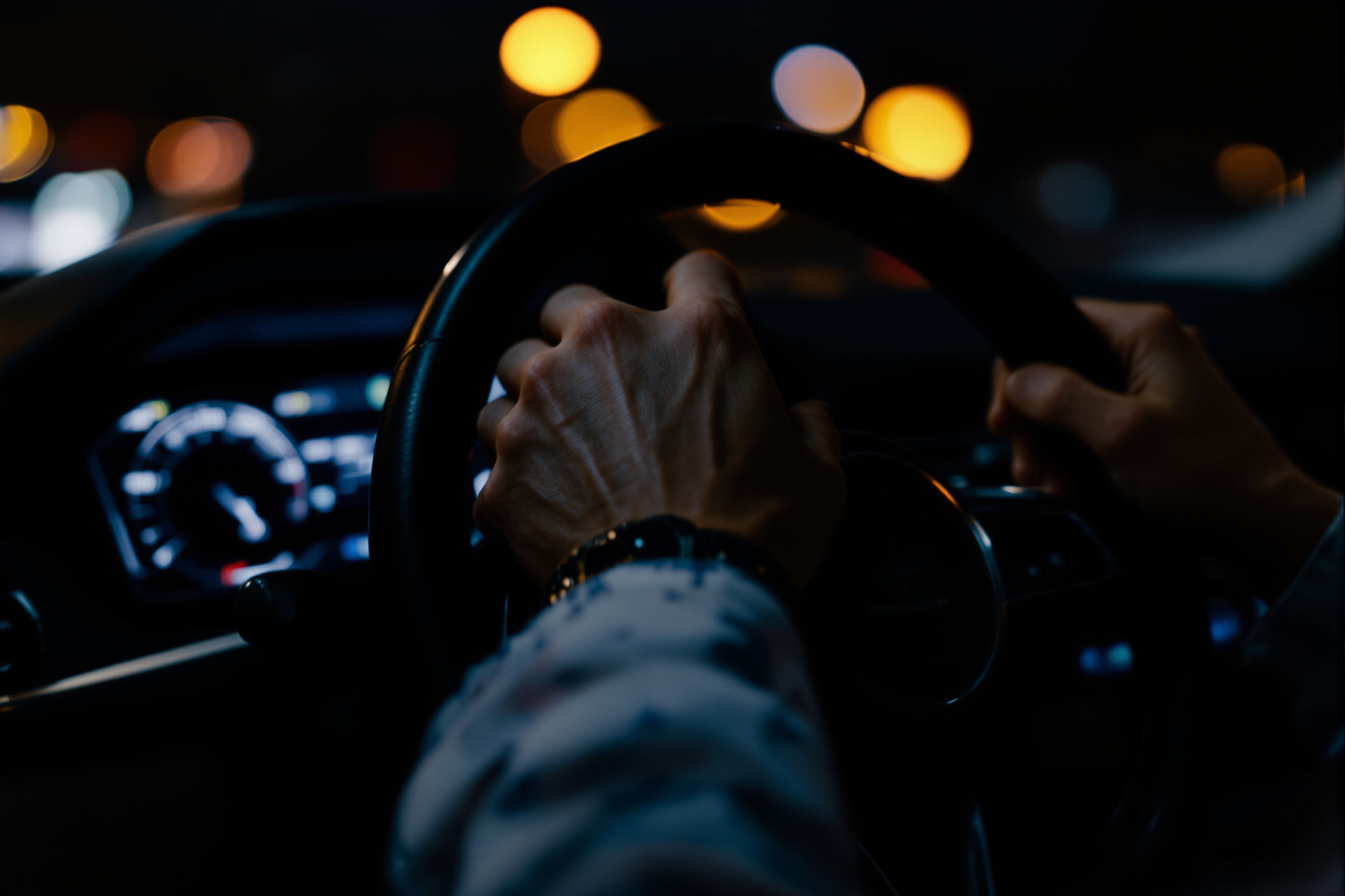 Motorista brasileiro ao volante em Orlando