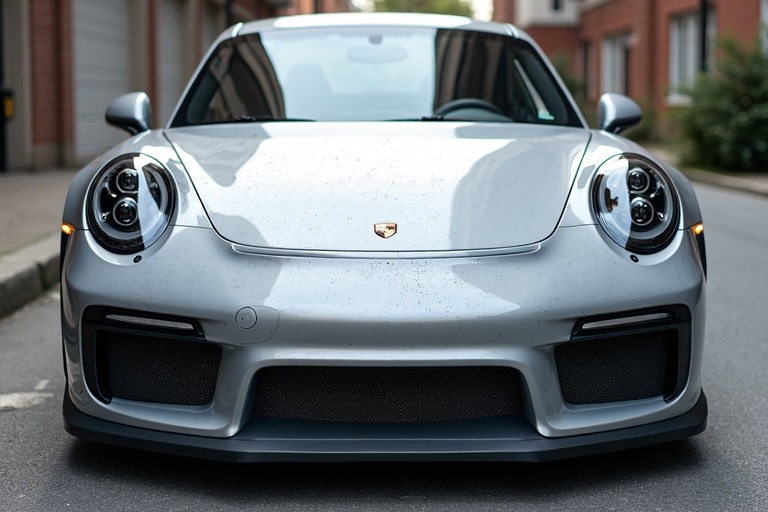 Porsche 911 GT3 — Paint Correction before — Victoria BC