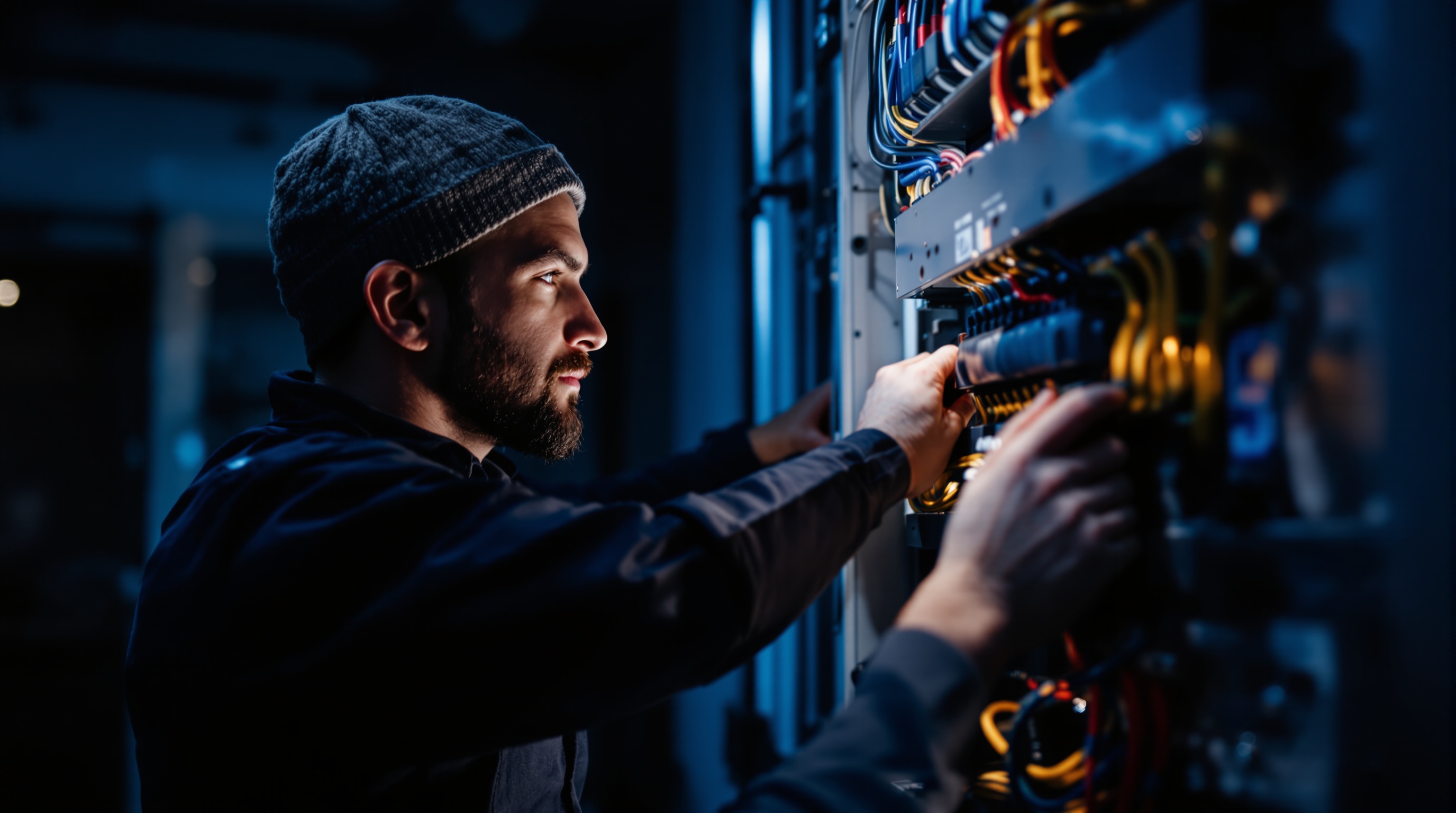 Professional electrical work