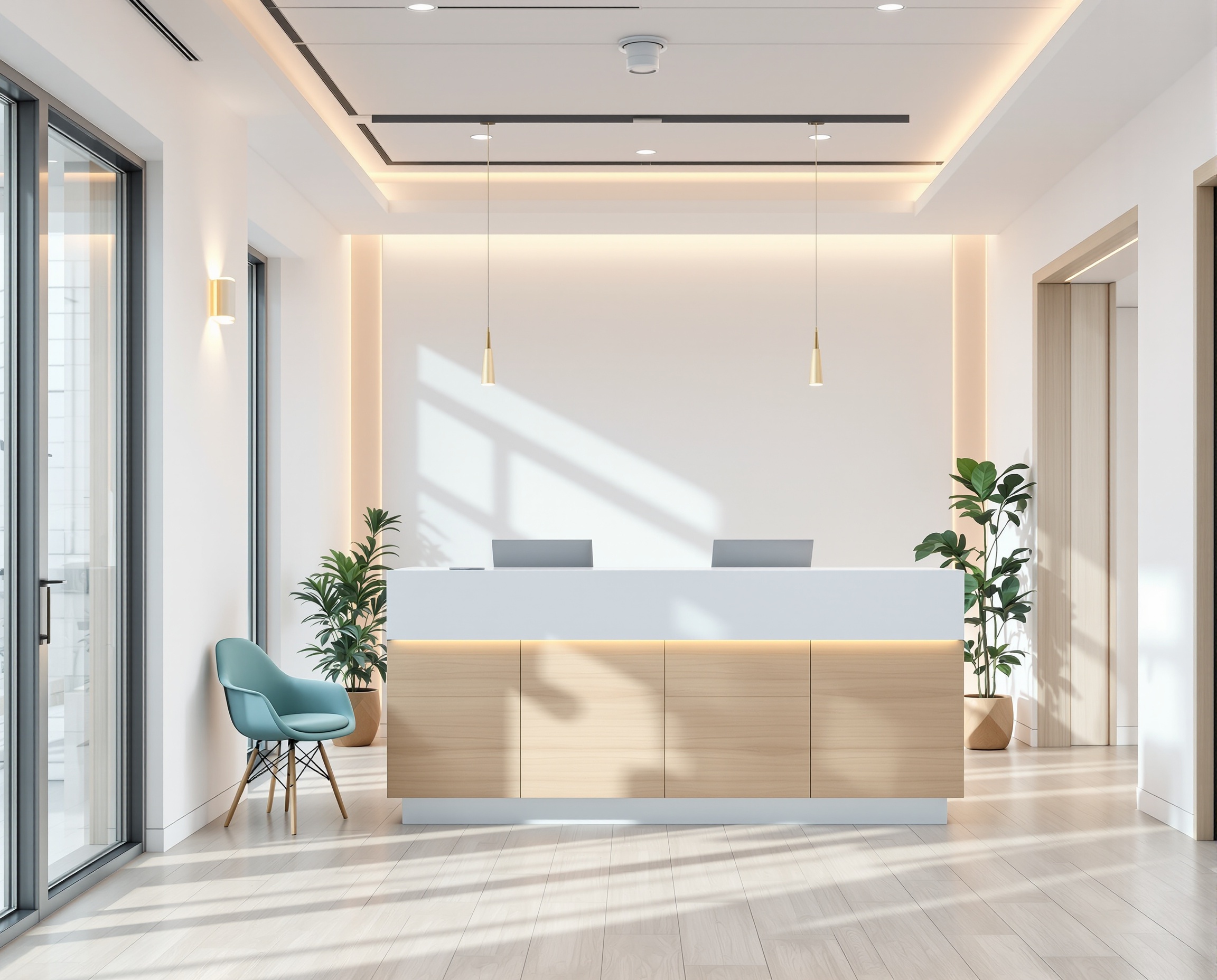 Klinikk interiør – Sandnes Medisinske Senter