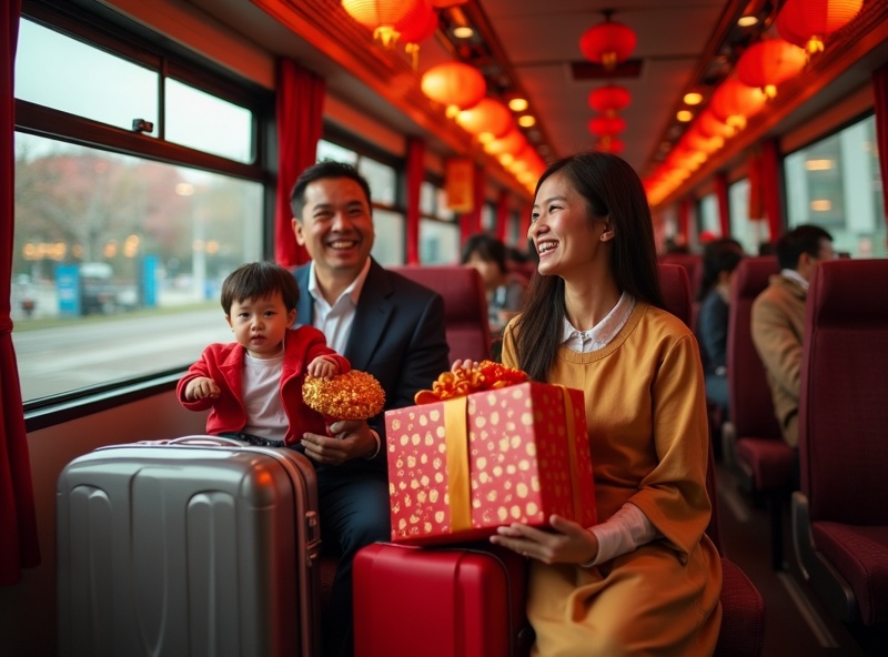 Hành khách về quê đón Tết