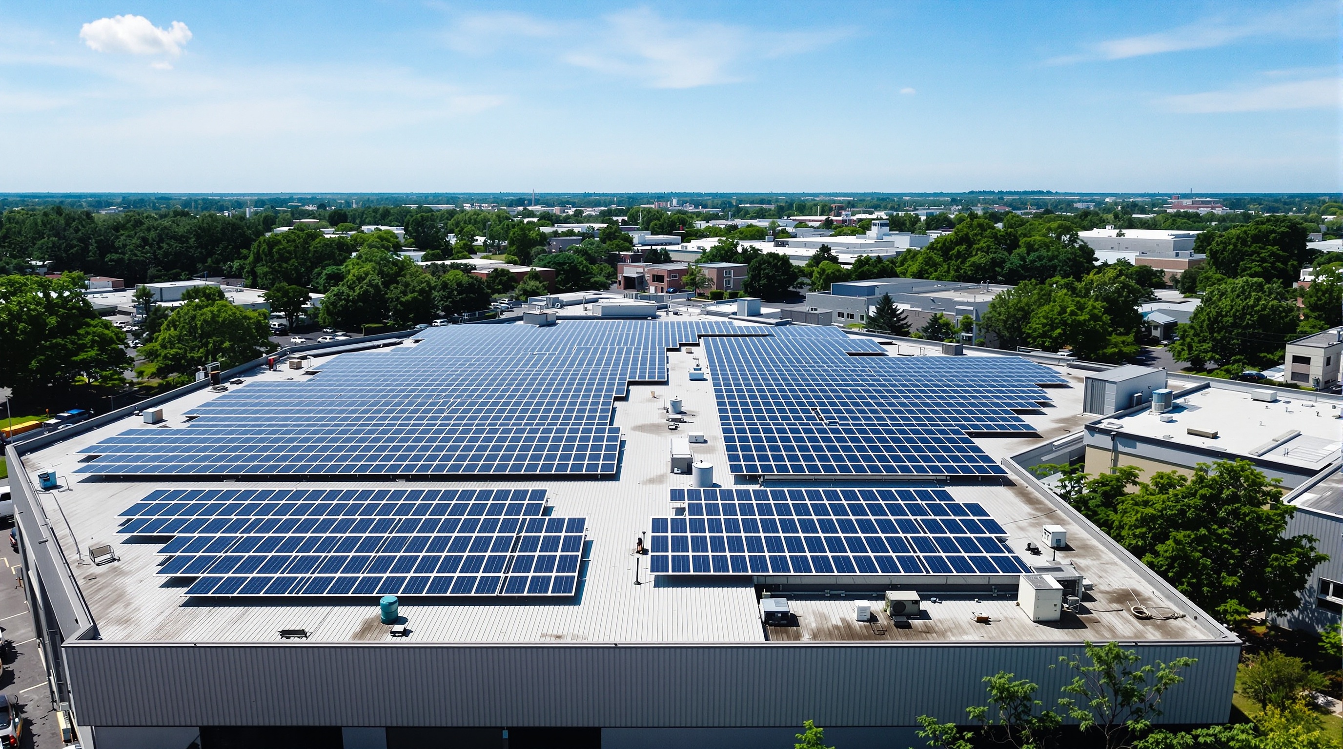 Installation photovoltaïque professionnelle
