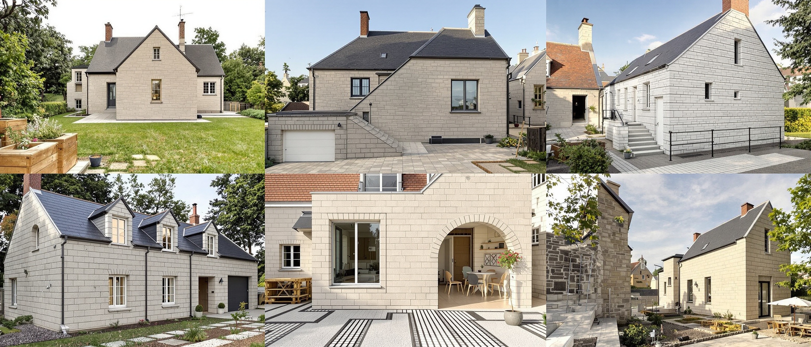 Portfolio réalisations maçonnerie Yvelines Groupe CIDF