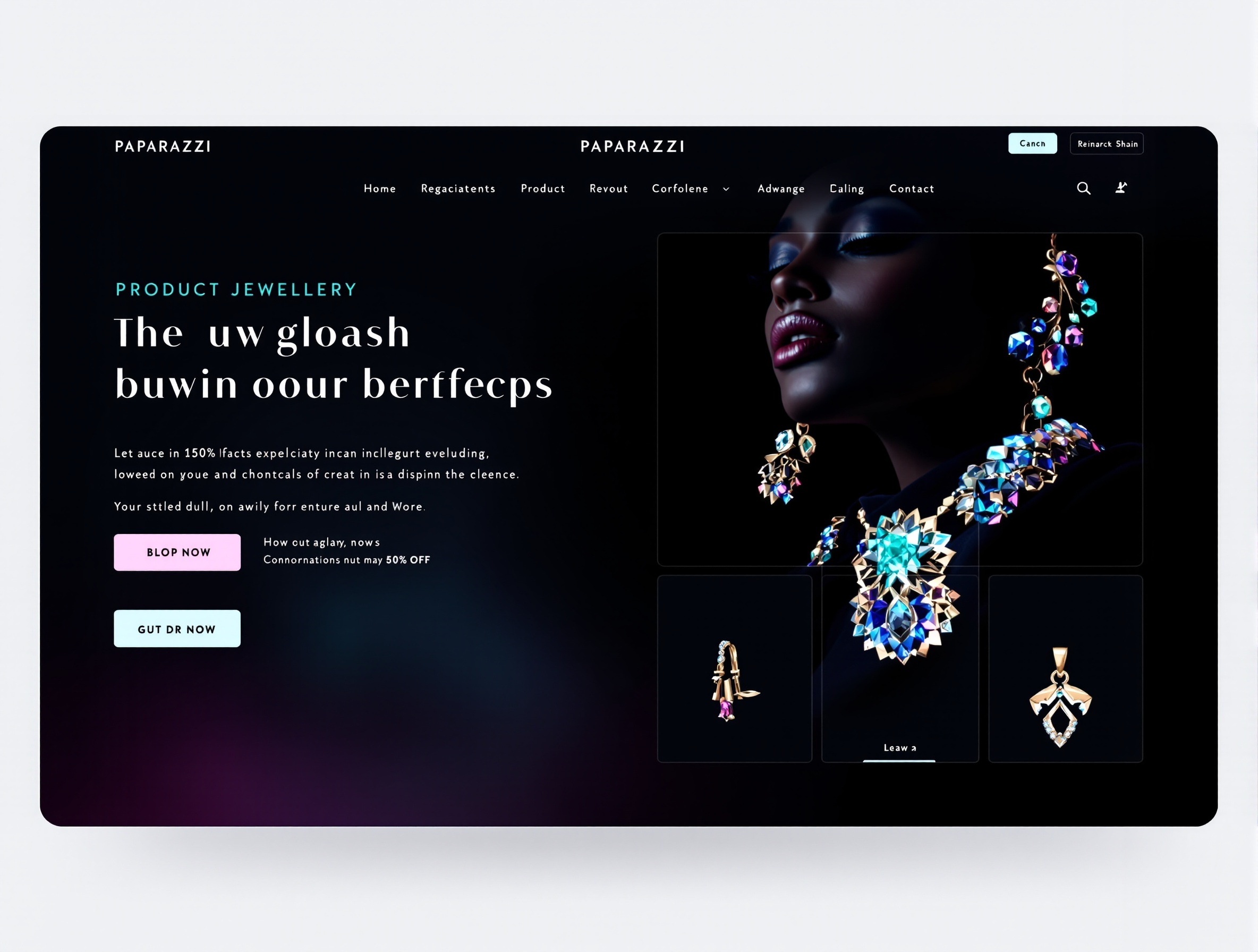 High-Converting Rep Site