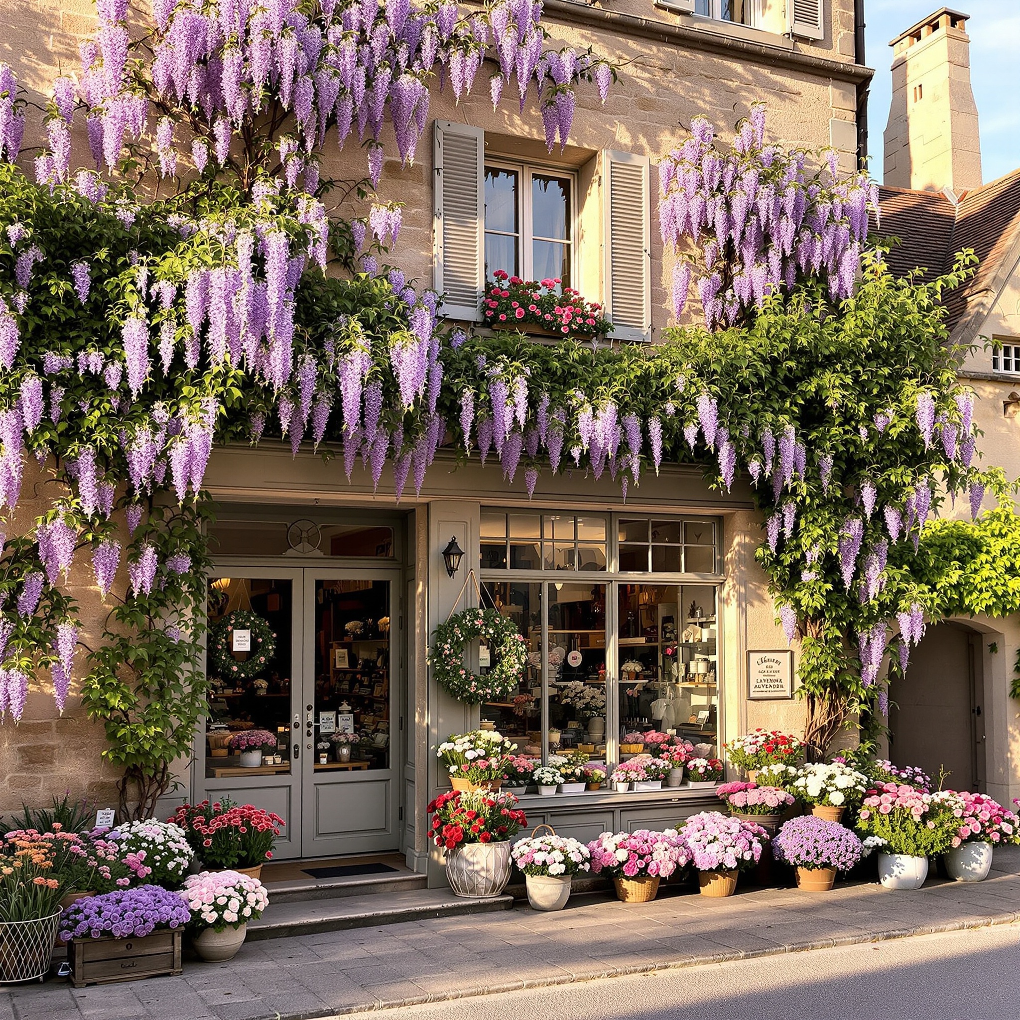 Boutique fleuriste Lavérune – photo intérieure 1