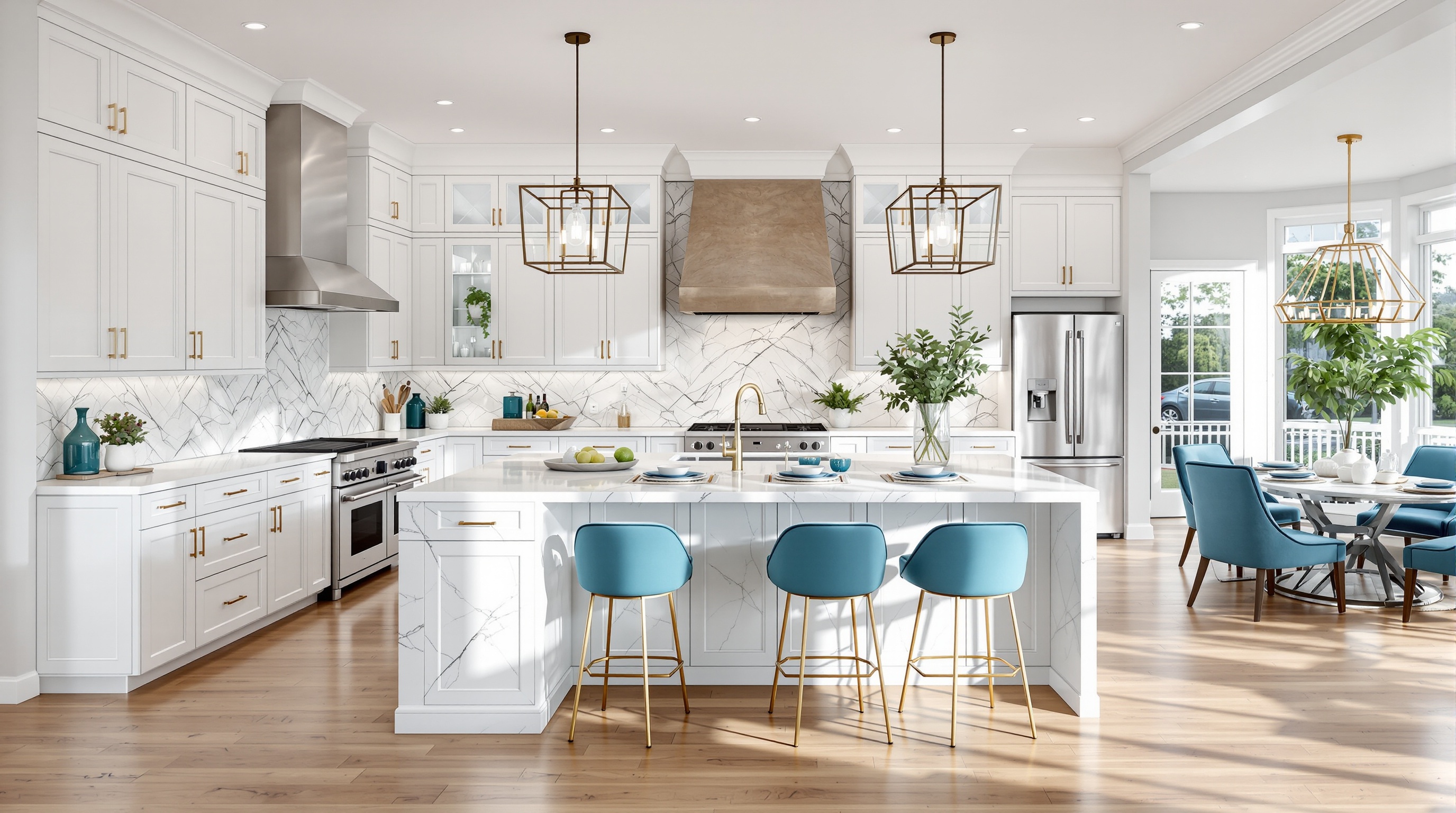 Beautiful remodeled kitchen