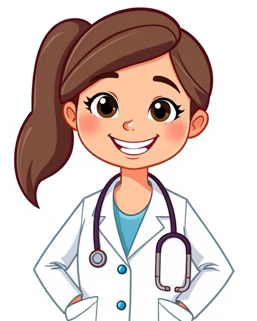 Mascote Clínica Rubi