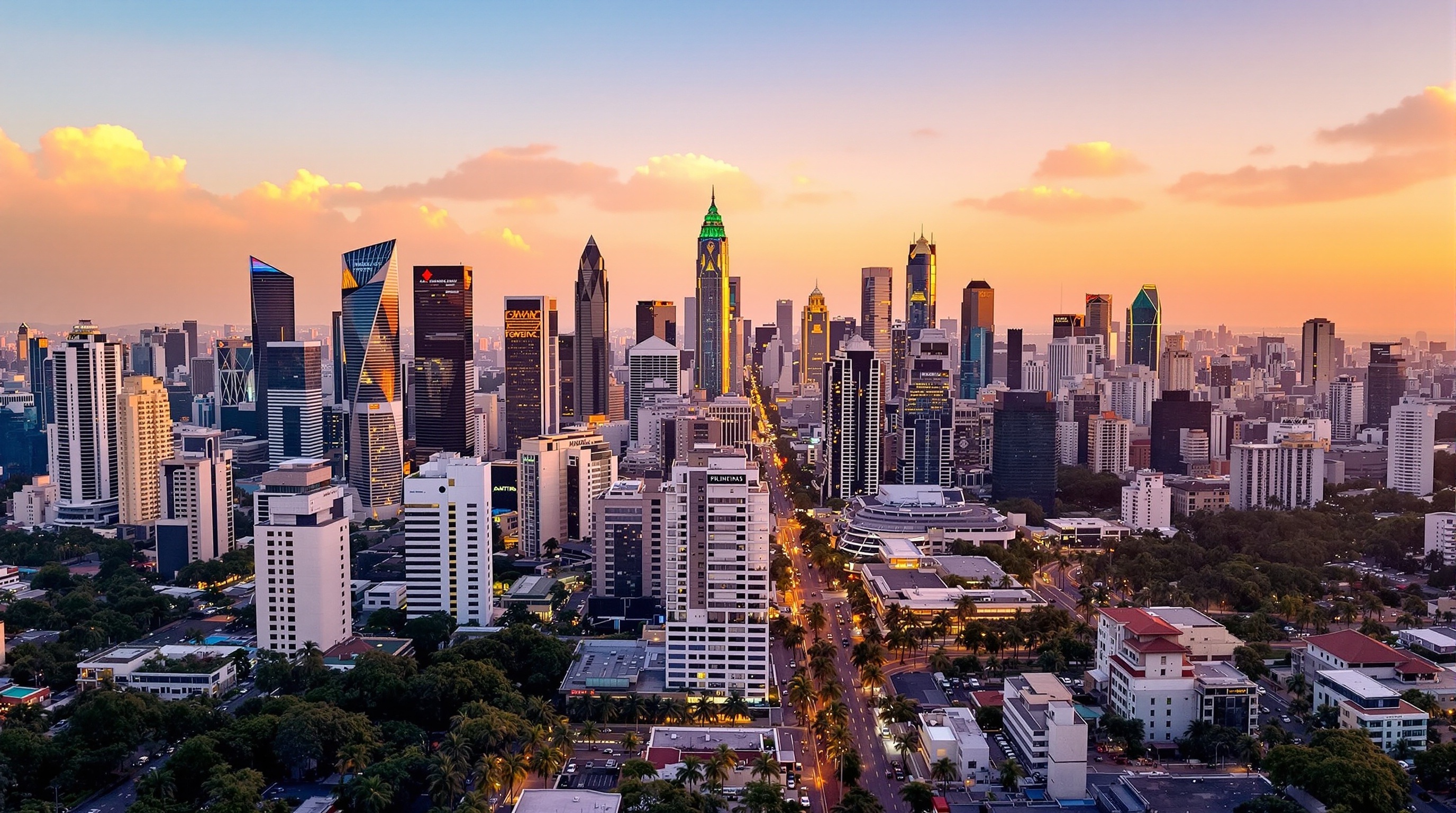 Makati City luxury skyline