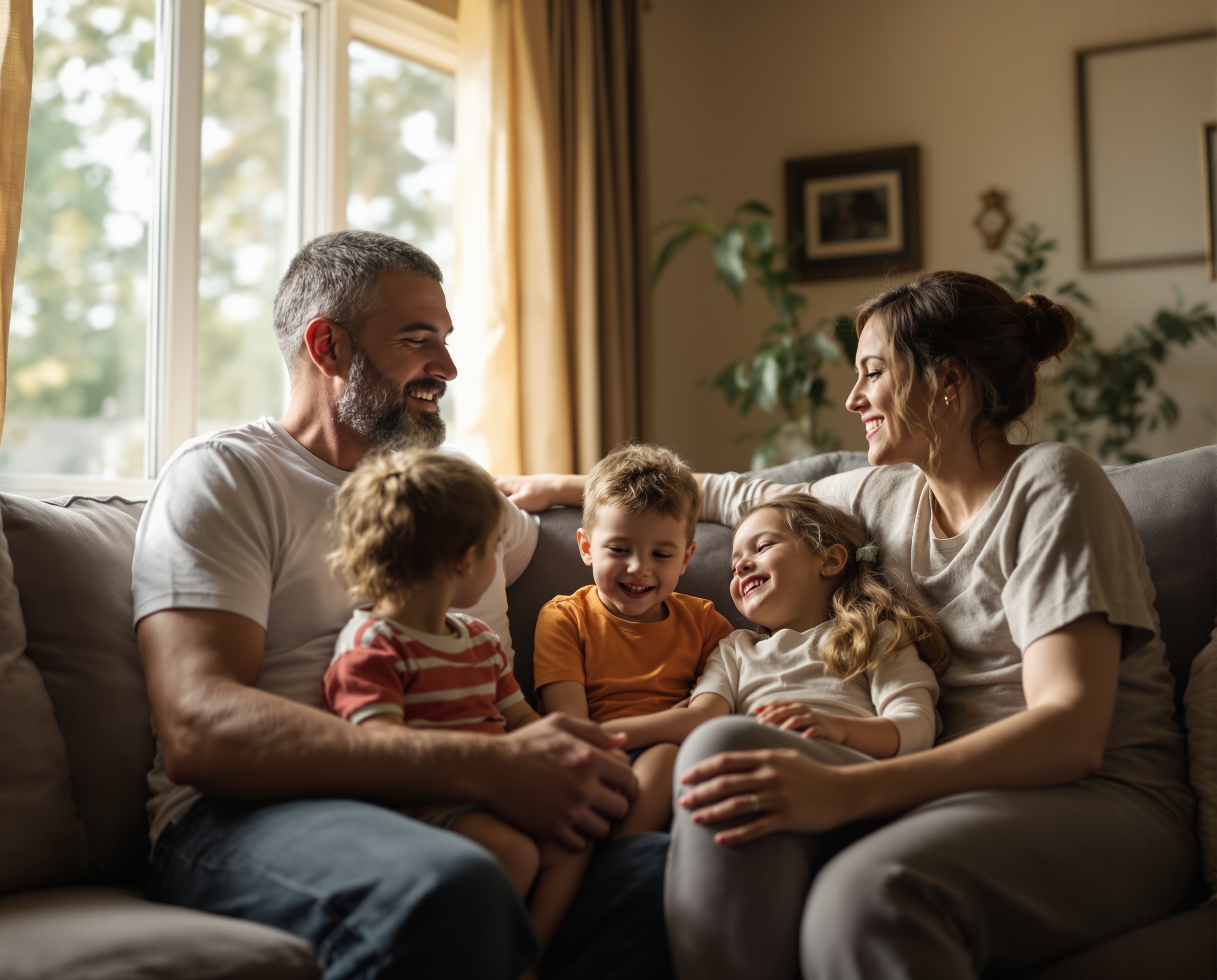 Veteran family supported by Silent Warriors Foundation