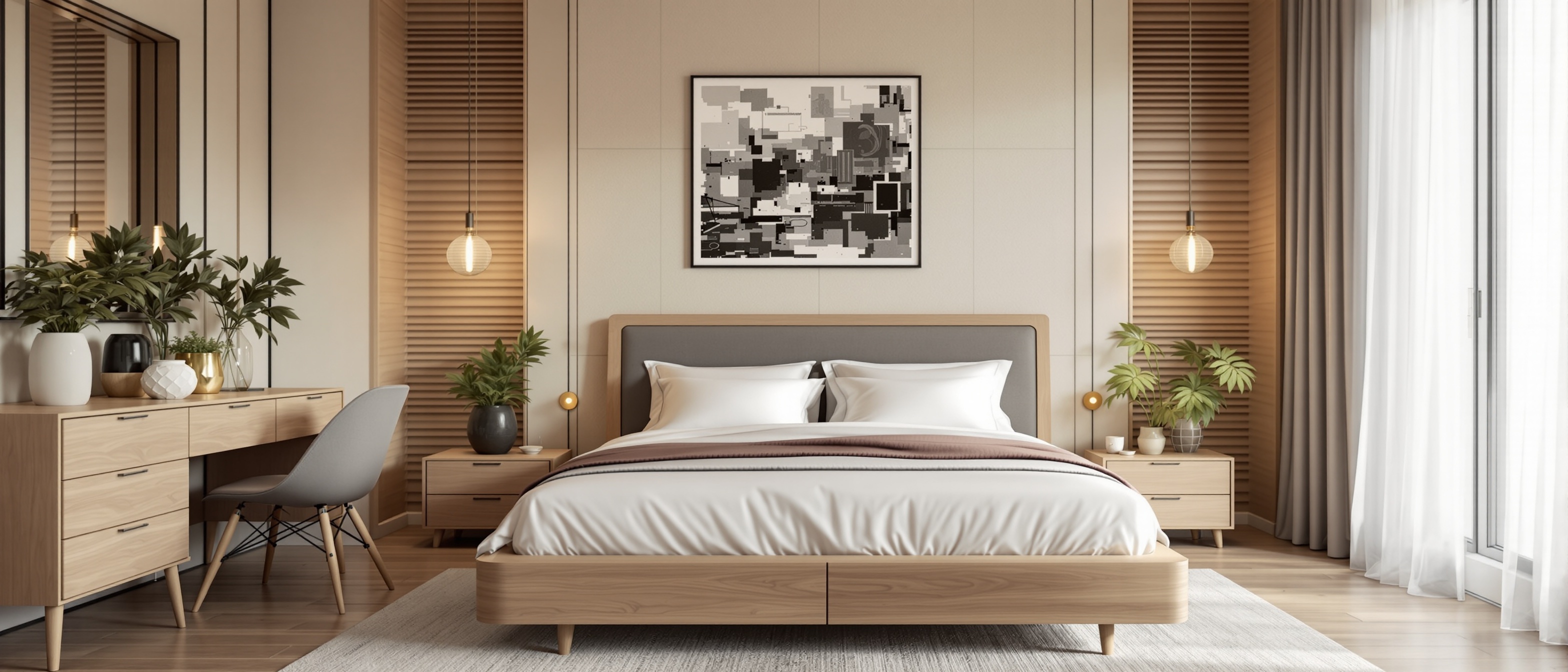 Bedroom Frame Room Furniture Desk