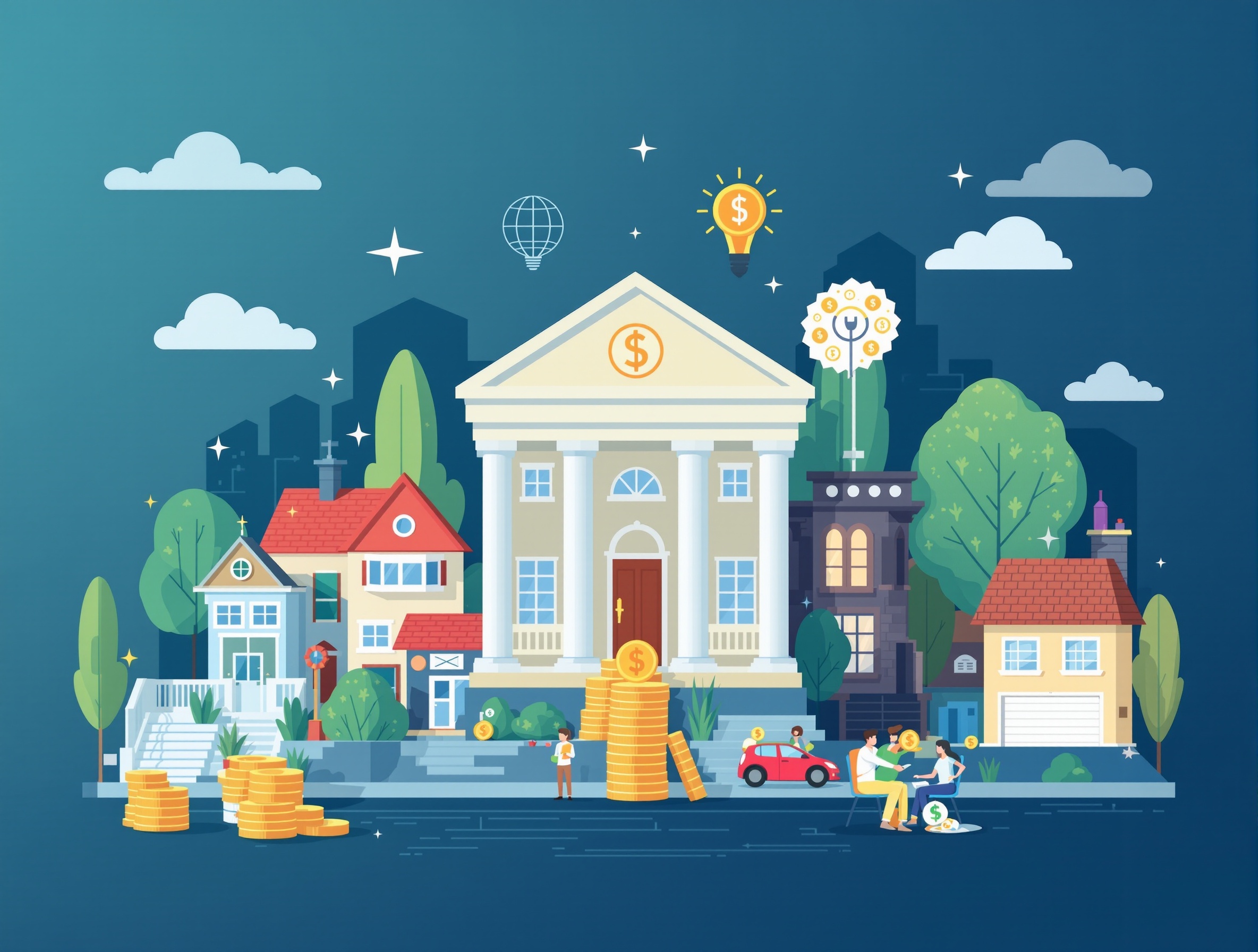 MicroBanking Method real estate financing