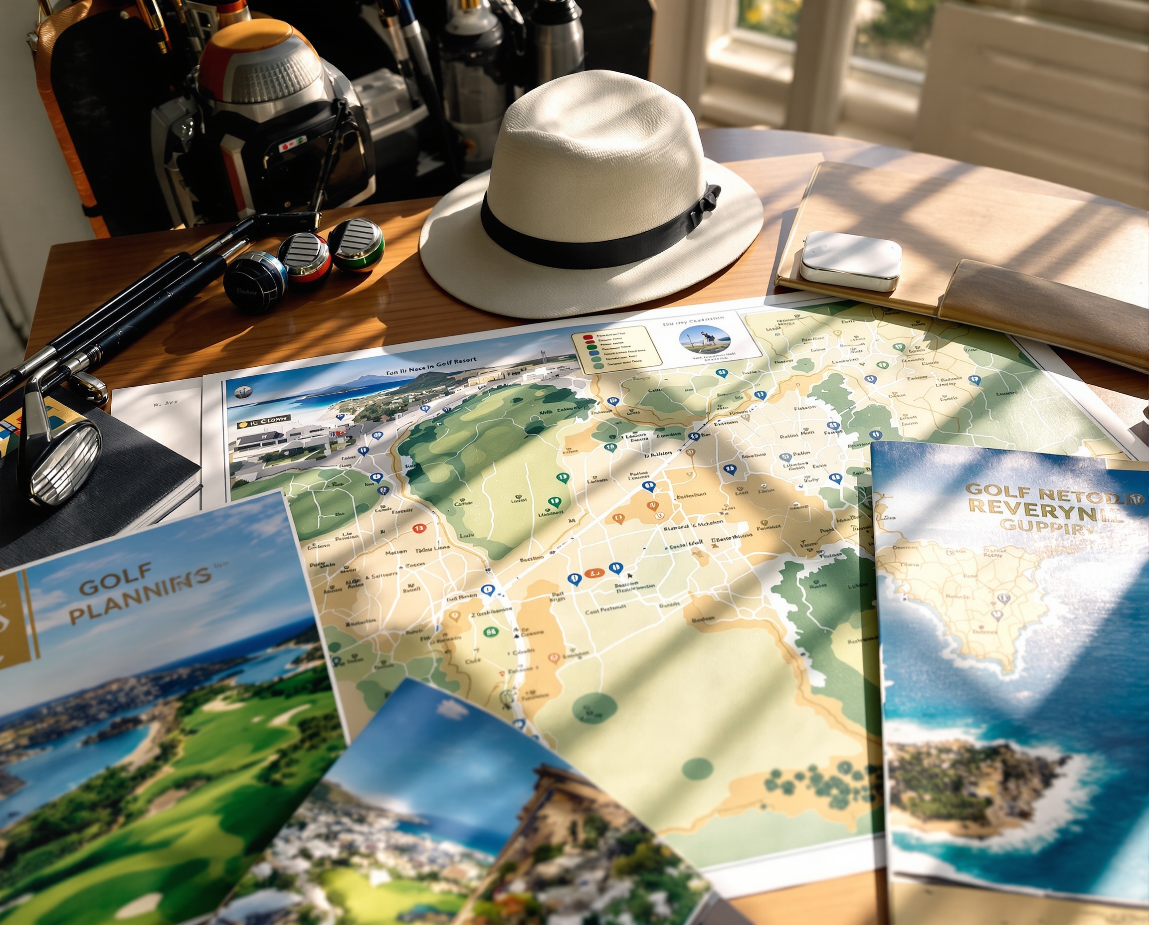 Golf trip planning