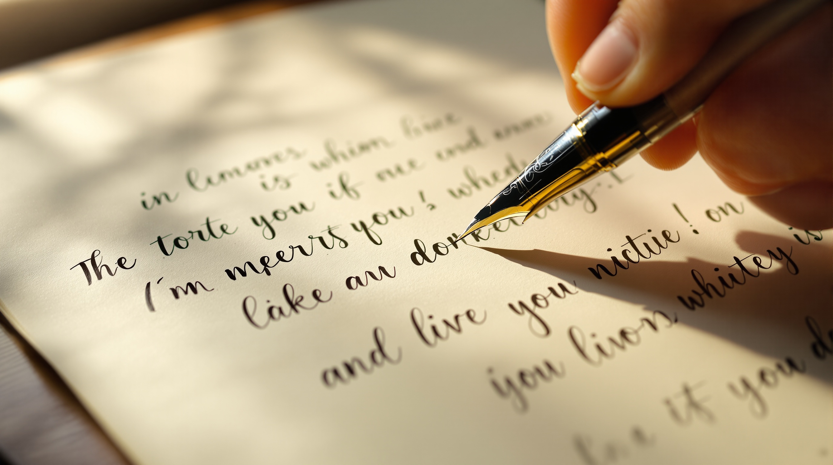 A letter resting on a warm desk