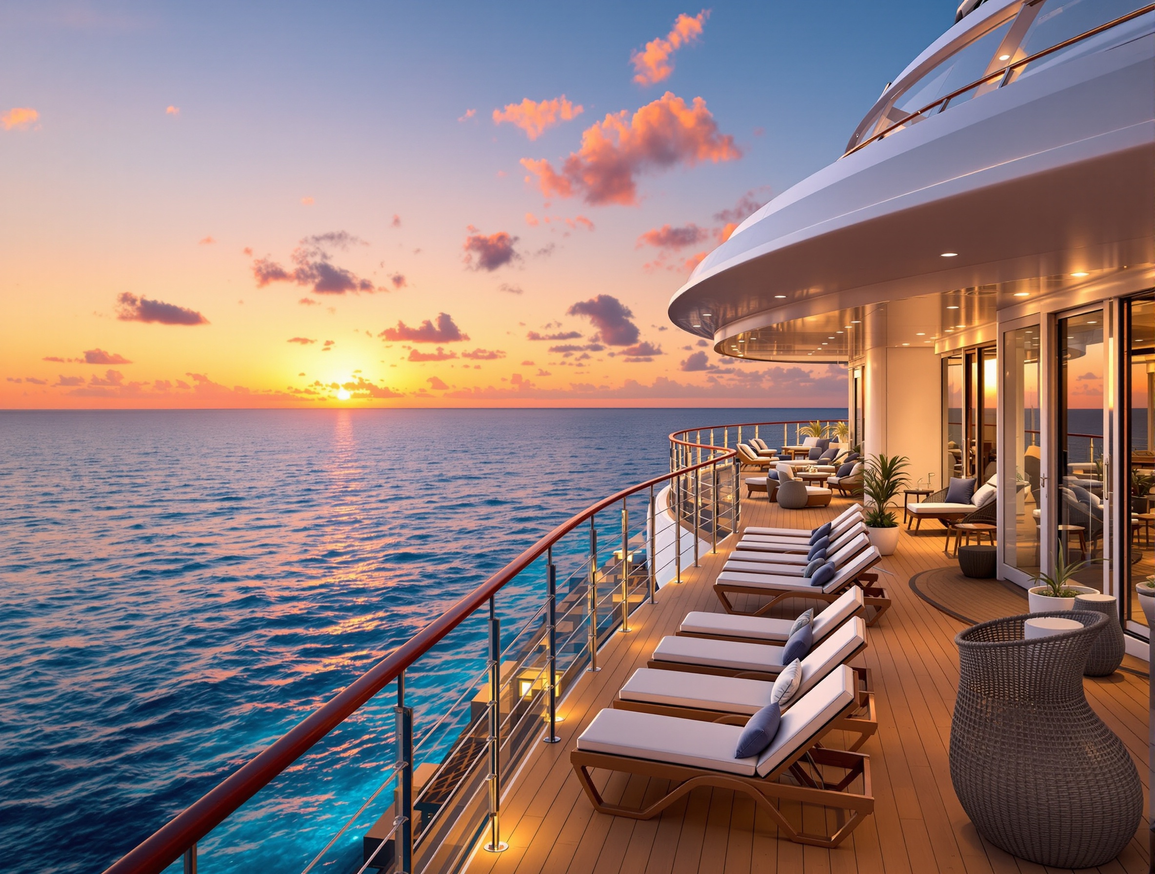Celebrity ship deck