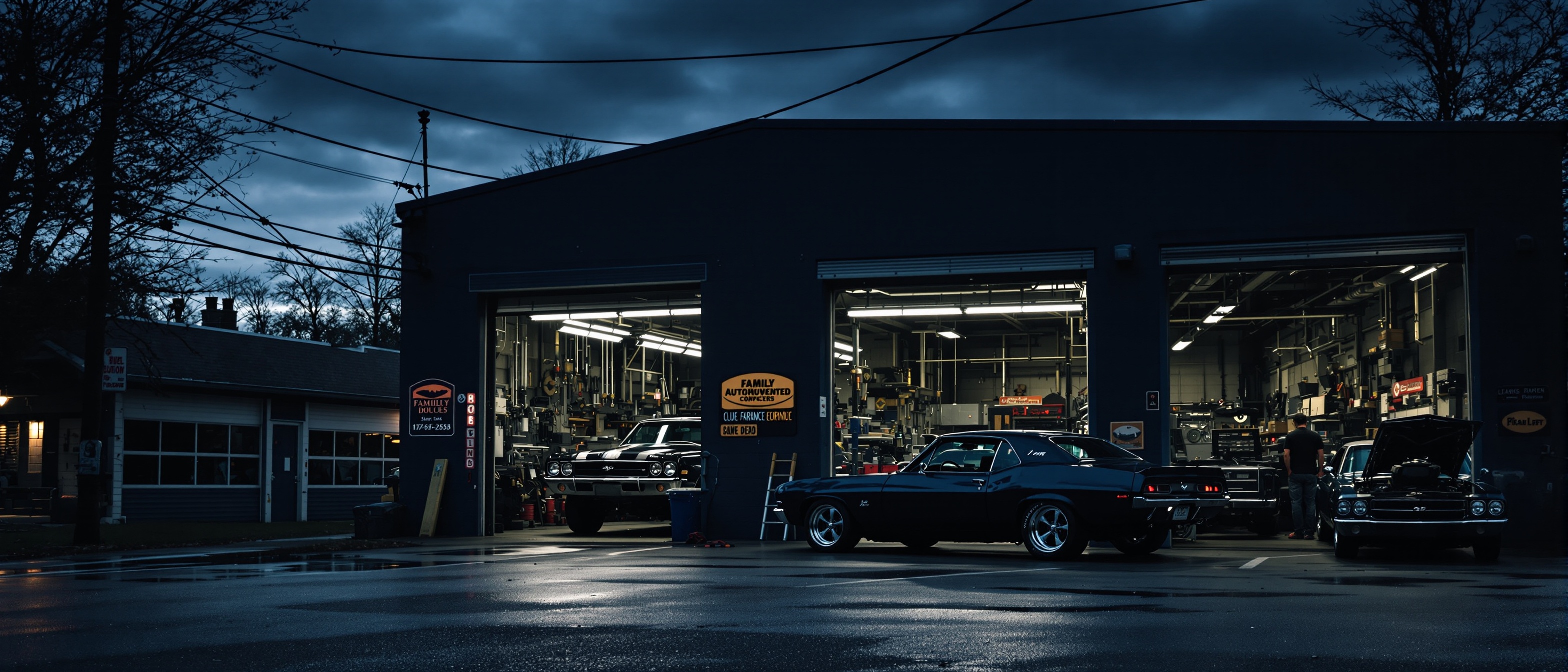 Turner Brothers Automotive shop