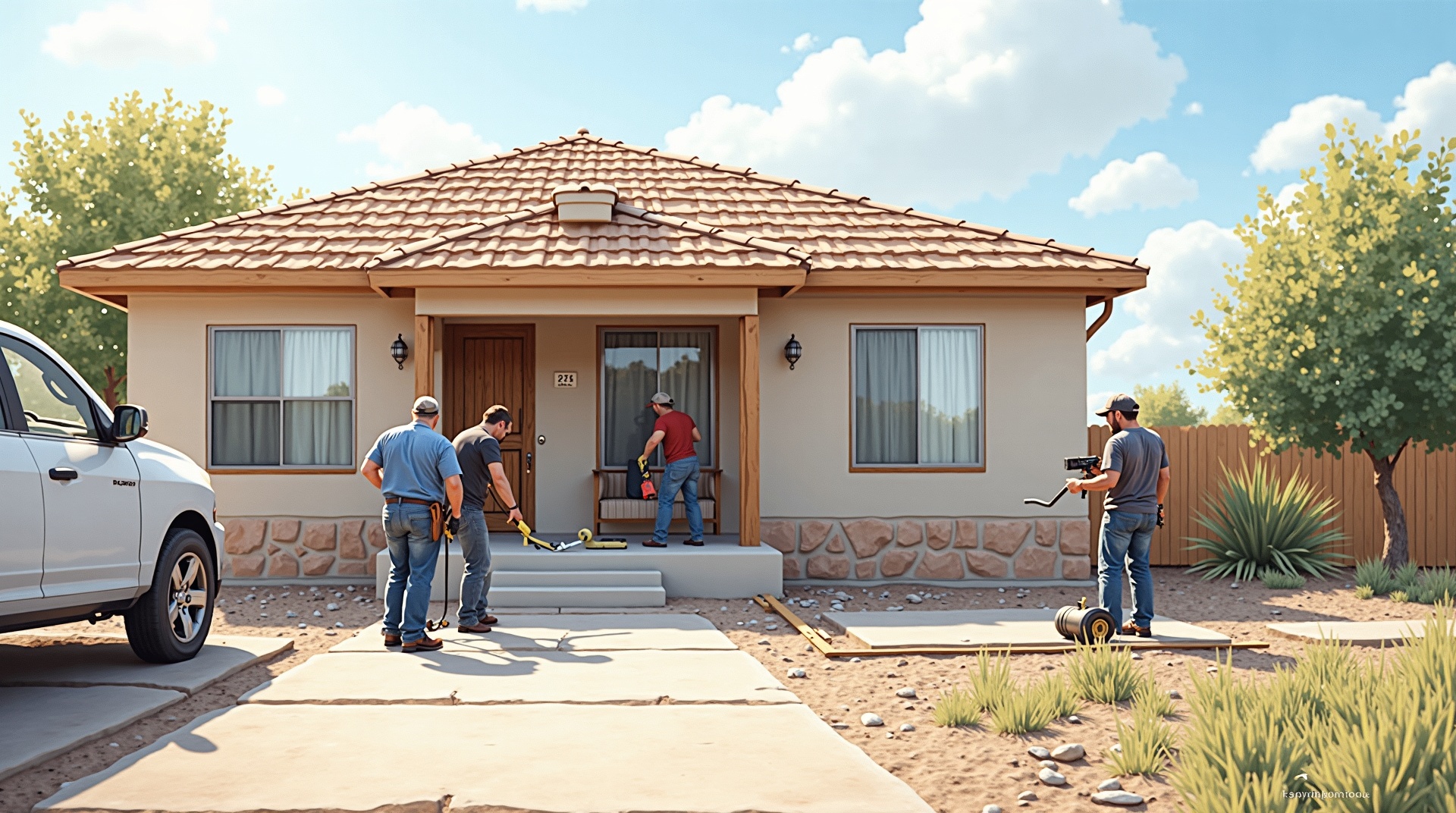 Distressed home preparation services in El Paso