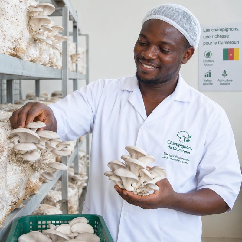 Culture de Champignons