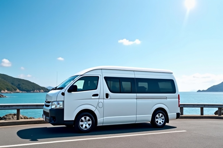 五島列島唯一!全島ハイエース完備