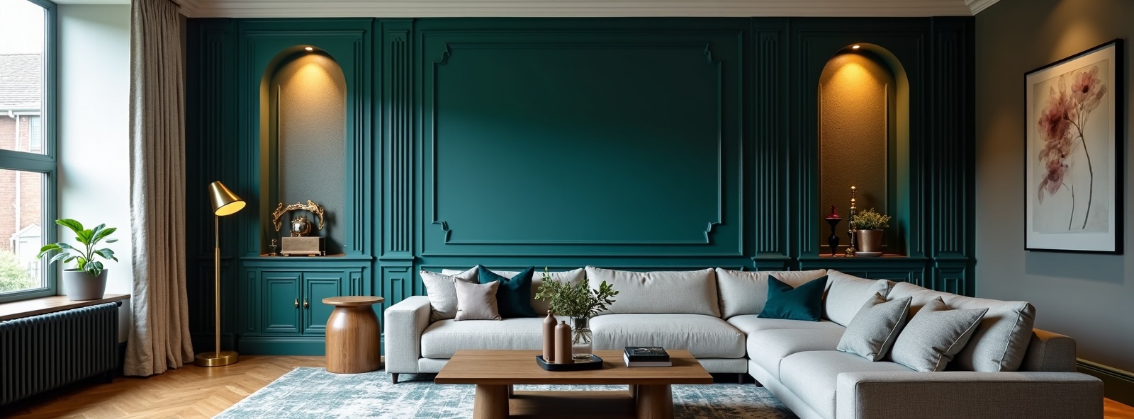 Interior feature walls in Erdington and Handsworth Birmingham