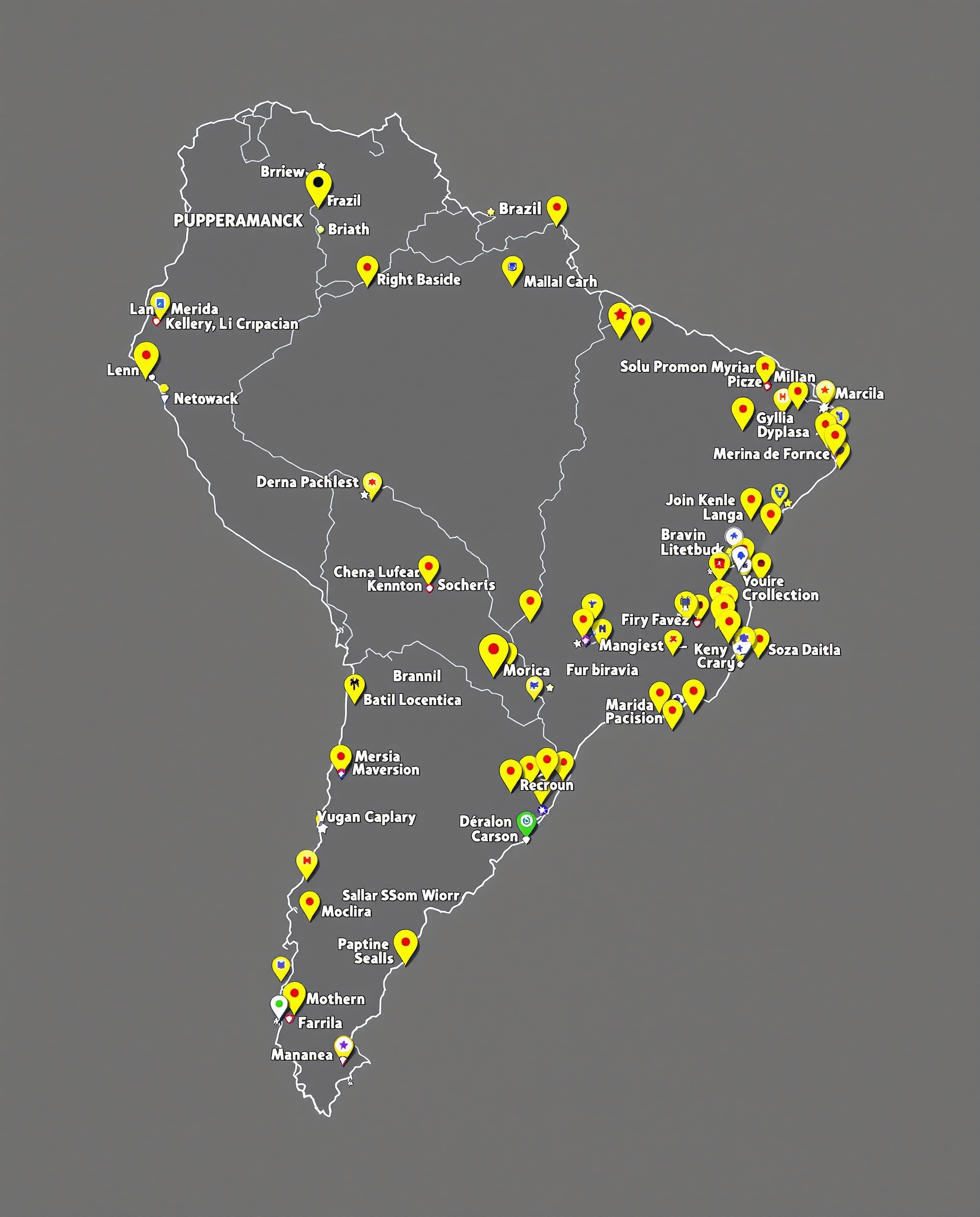Mapa de Cobertura Brasil