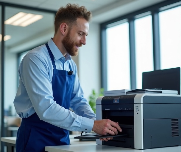 Printer technician providing professional support in Australia