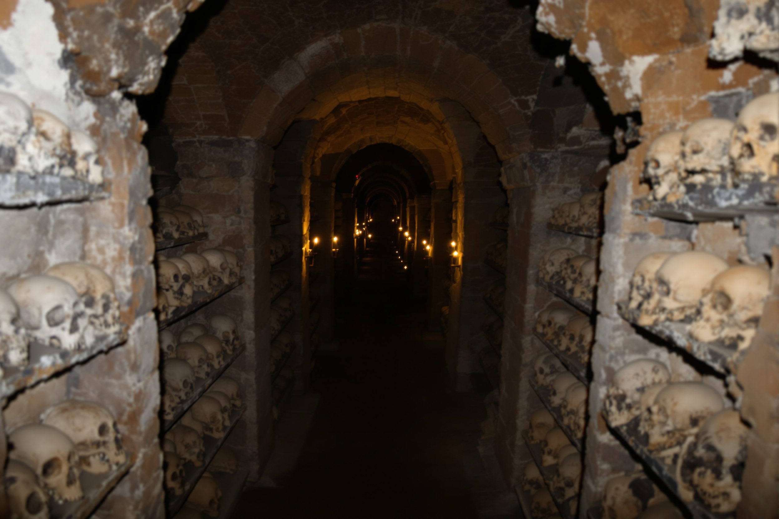 Catacombs of Rome Exclusive After Hours and Bone Chapel (Capuchin Crypts) Tour