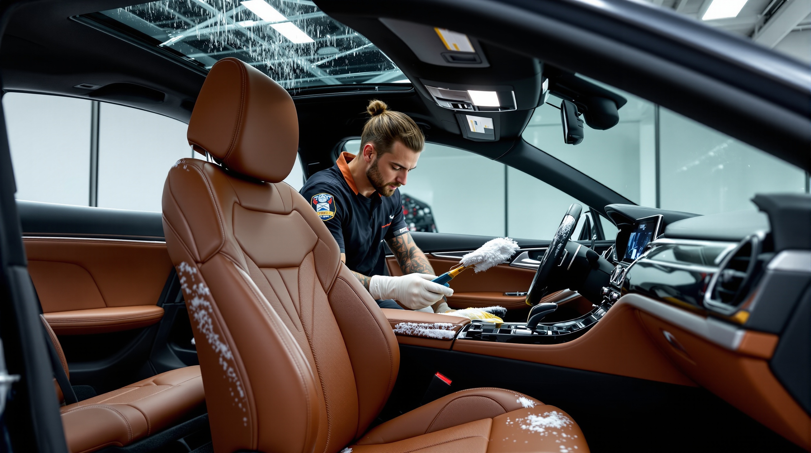 Leather Deep Cleaning