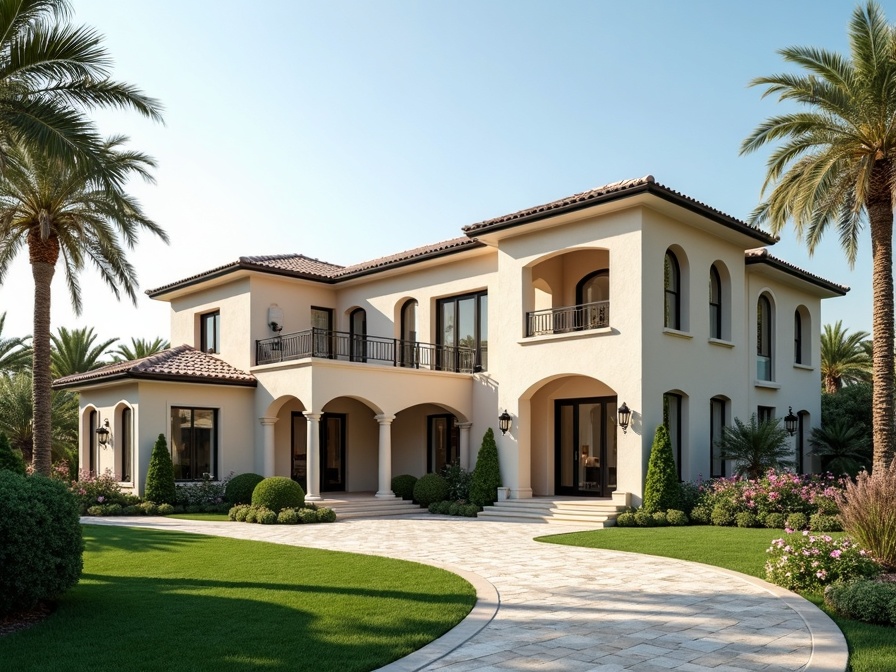 Jebel Ali Village luxury property exterior
