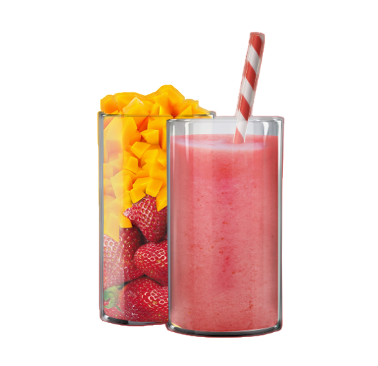 Mango Dream frozen smoothie cup — sweet tropical bestselling mango smoothie — SmoothieMachine