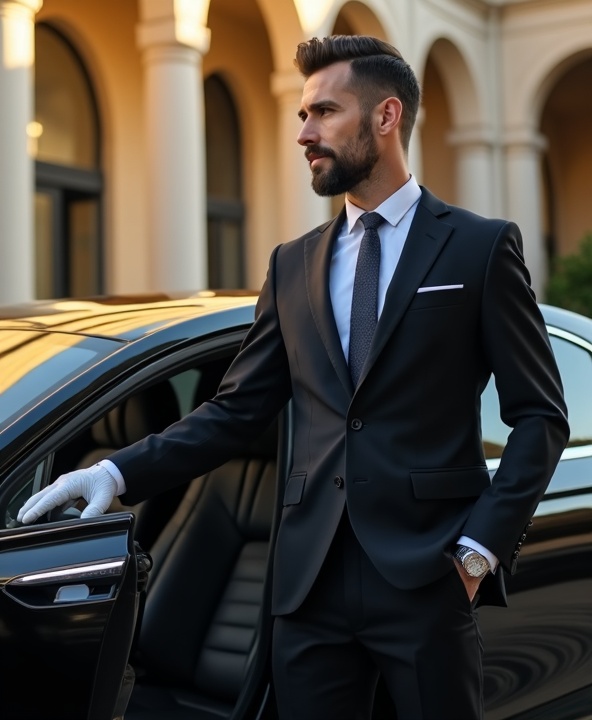 Professional chauffeur service