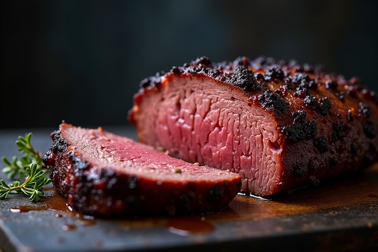 Overnight Brisket on a Pellet Grill