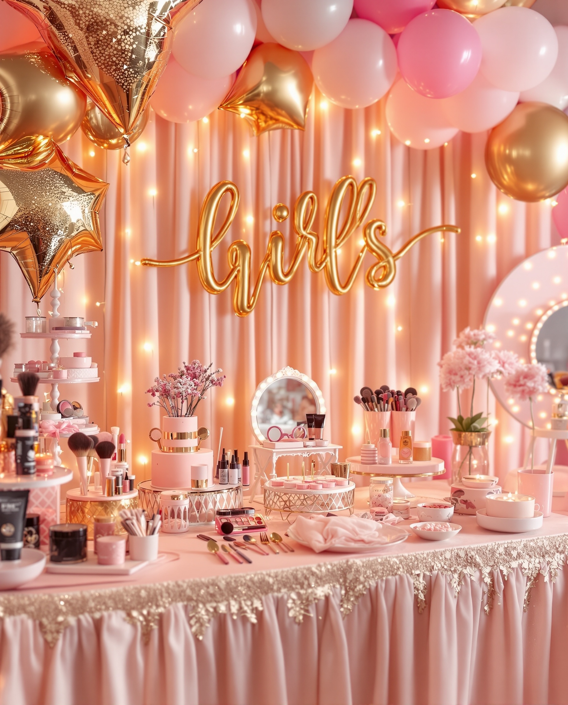 Glam party experience