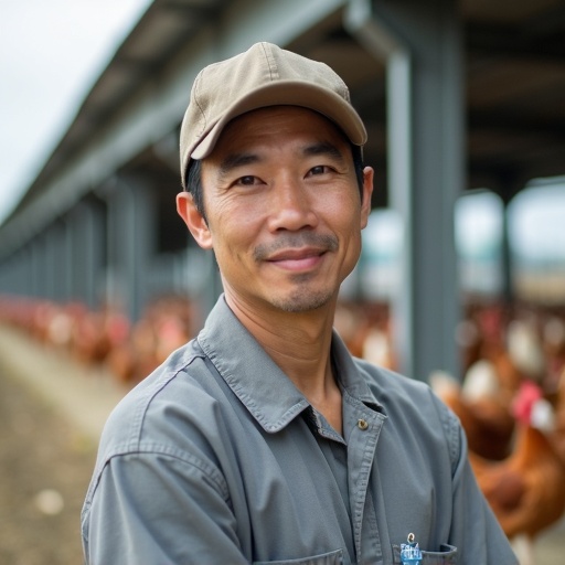 養鶏場経営者様