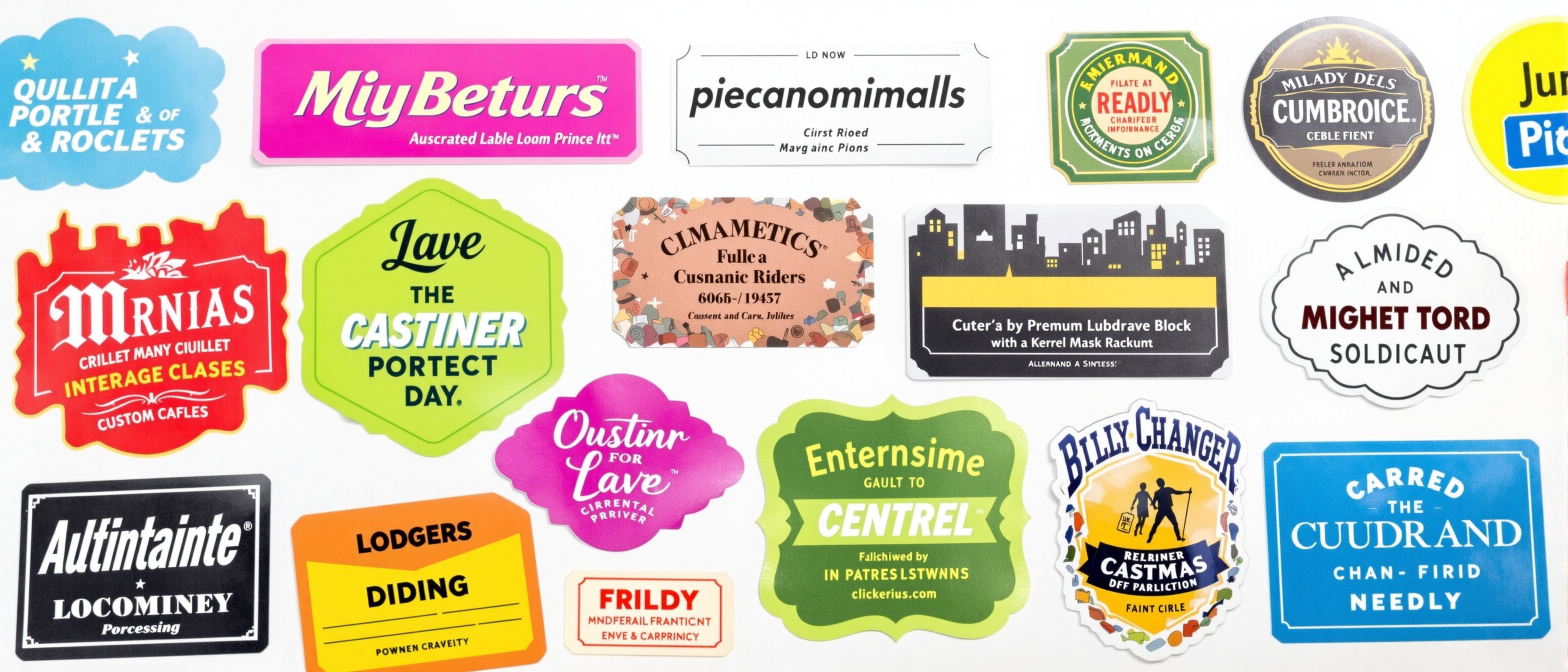 Etiket Baskı Hizmetleri