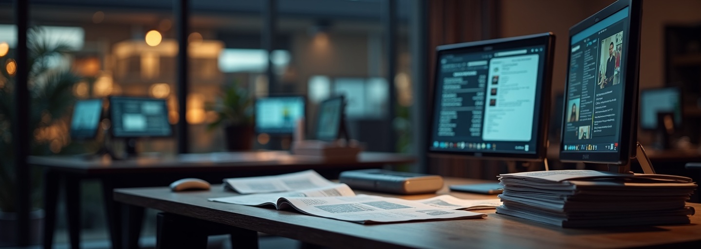 뉴스 & 아카이브 배경