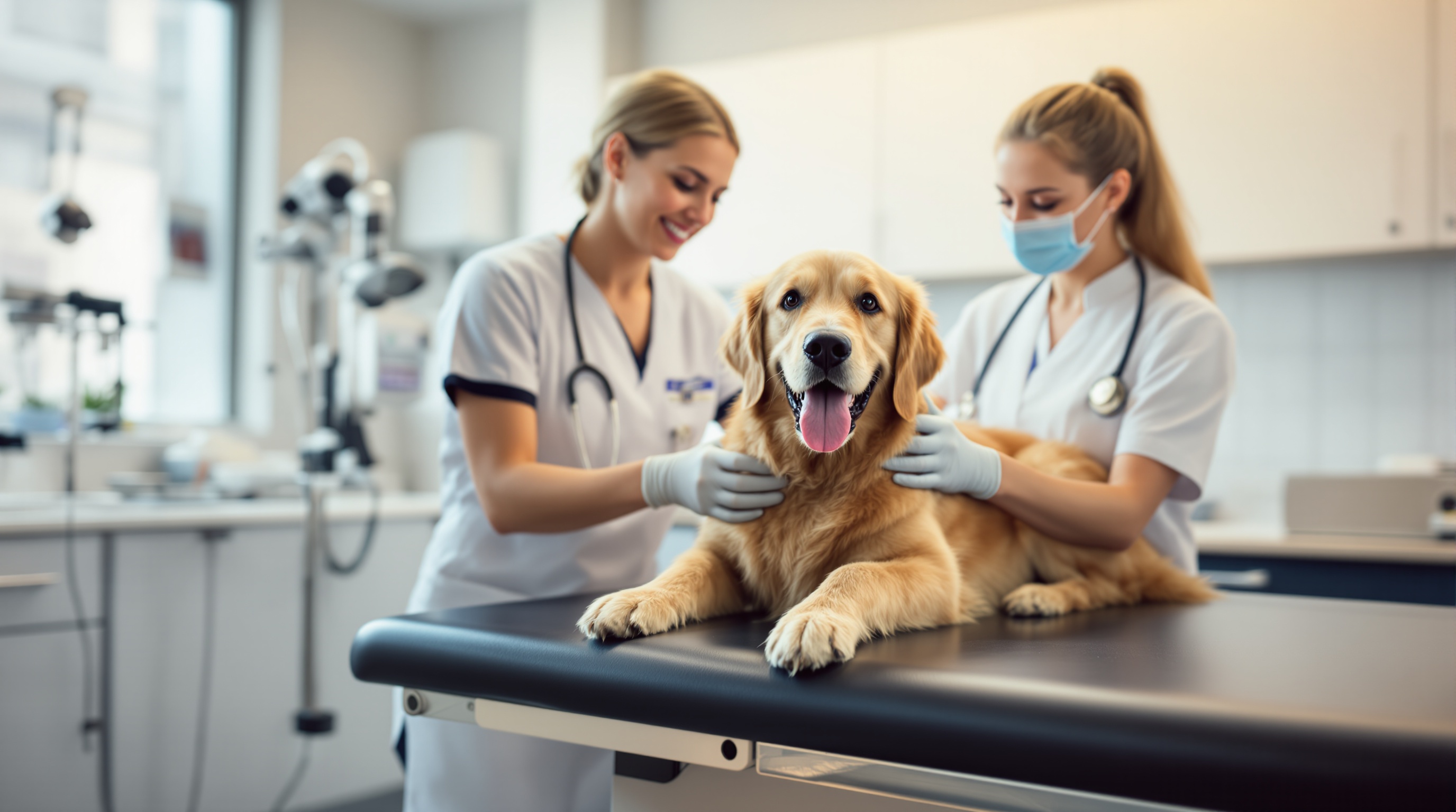 Modern veterinary clinic