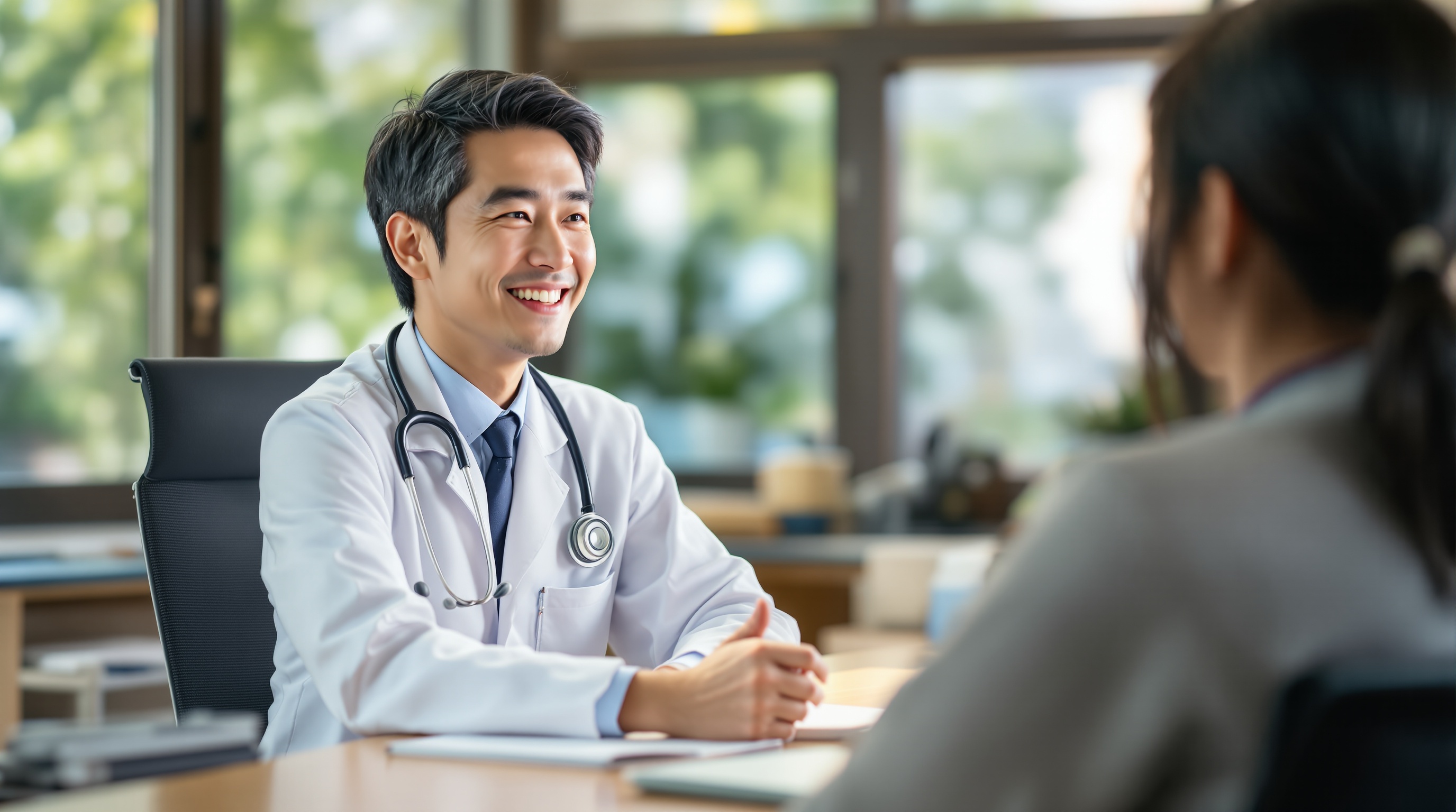 医師によるカウンセリング