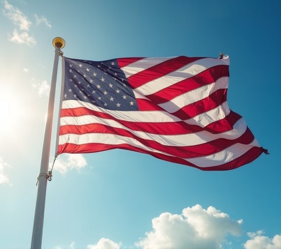 American Flag — Stallion Way, Veteran-Owned